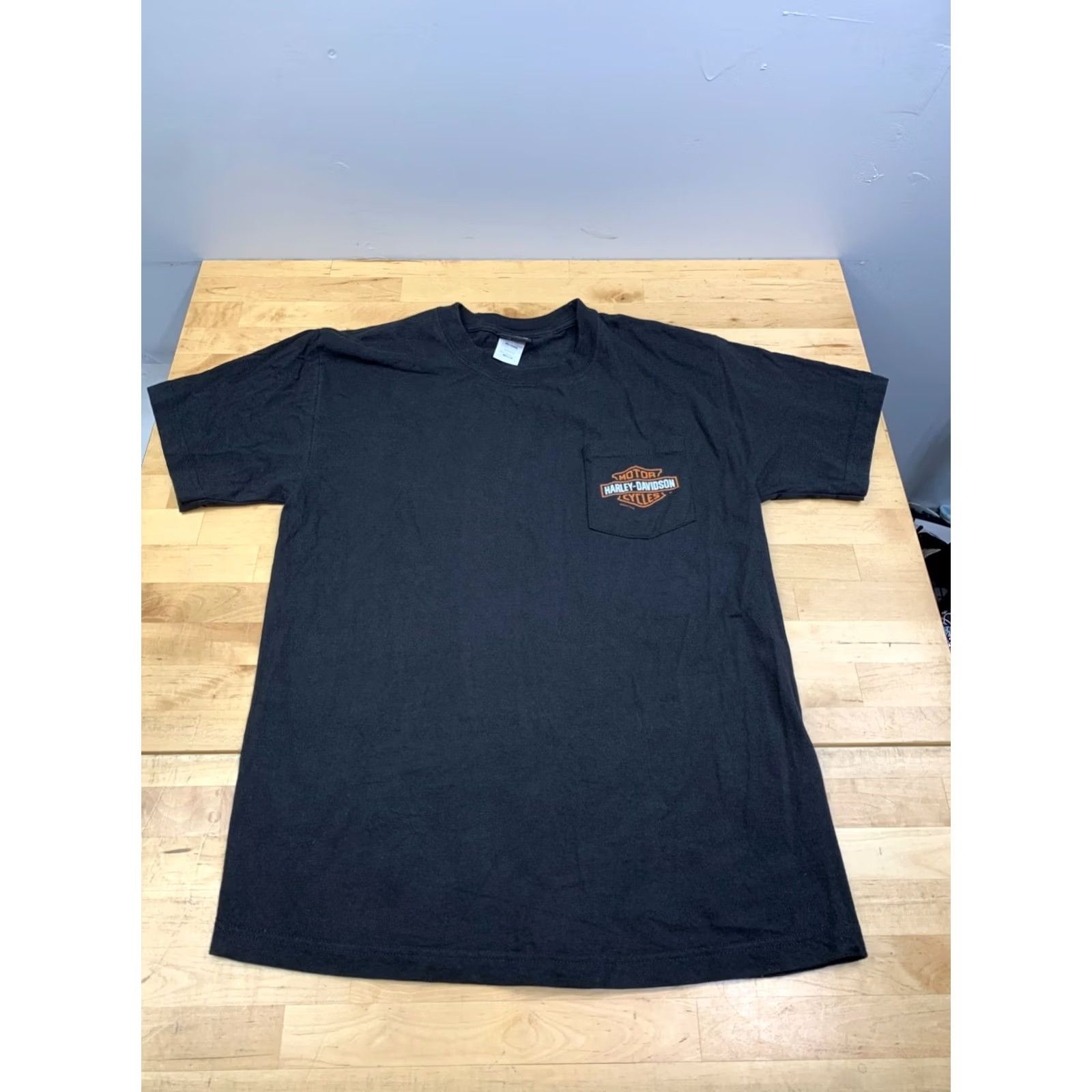 Harley Davidson Harley-Davidson Graphic Pocket Shirt Men M Black Detroit Music Cars Sports Shirt Size US M / EU 48-50 / 2 - 3 Thumbnail