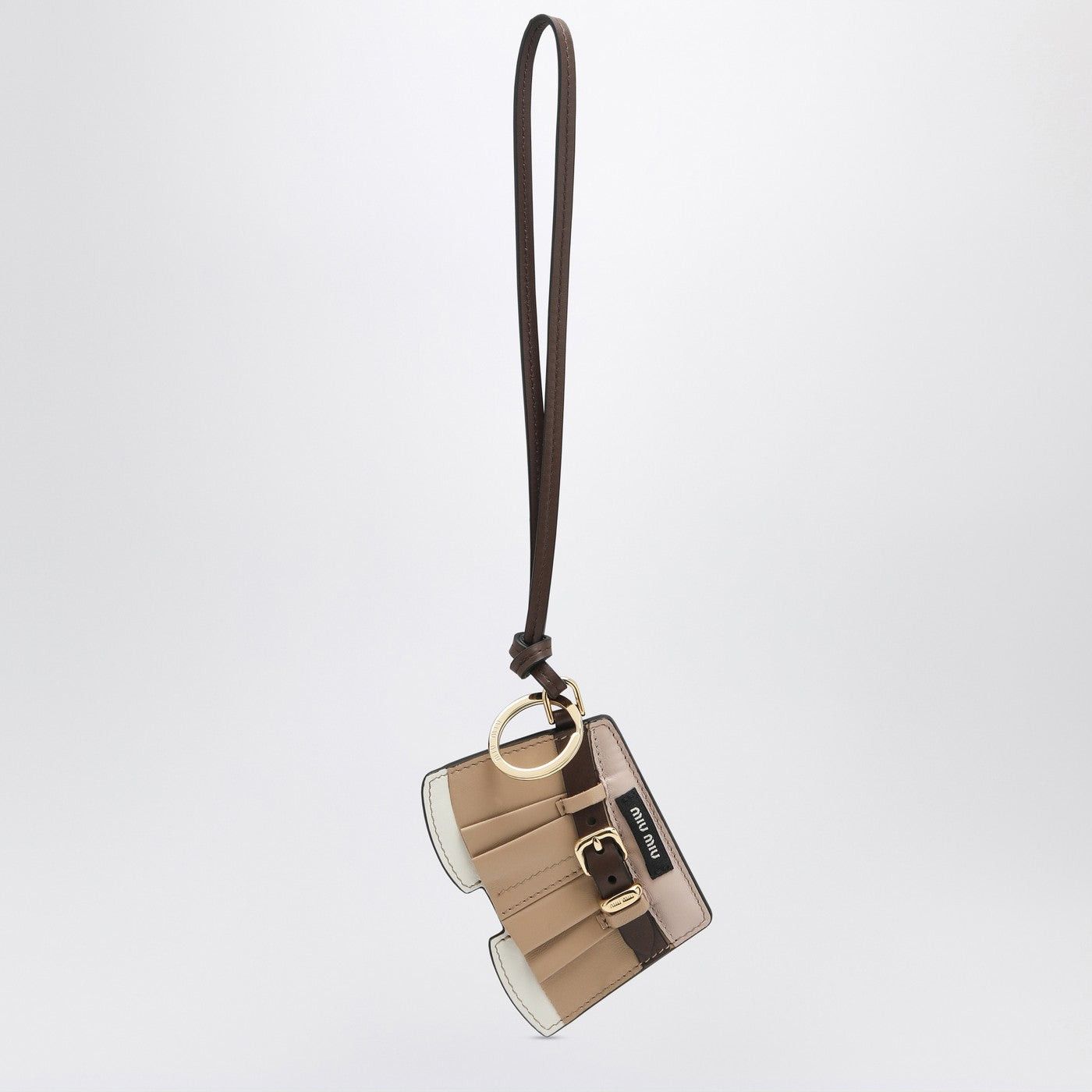 Miu Miu Miu Miu Trick Keyring Rope Colour In Leather Size ONE SIZE - 1 Thumbnail
