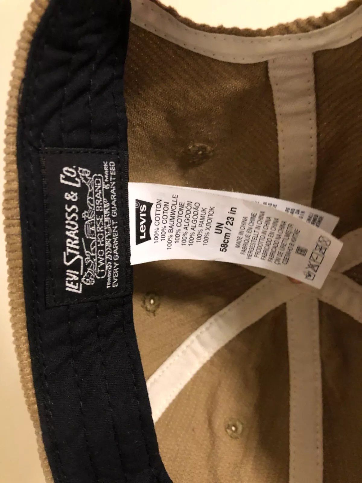 Levi's Levis Cap Levi Strauss Casual Size ONE SIZE - 5 Thumbnail