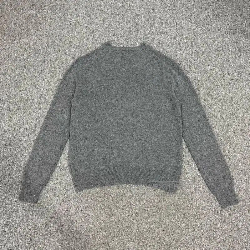 Burberry Burberry Gray Wool Men's Shirt Size XL. Size US XL / EU 56 / 4 - 2 Thumbnail