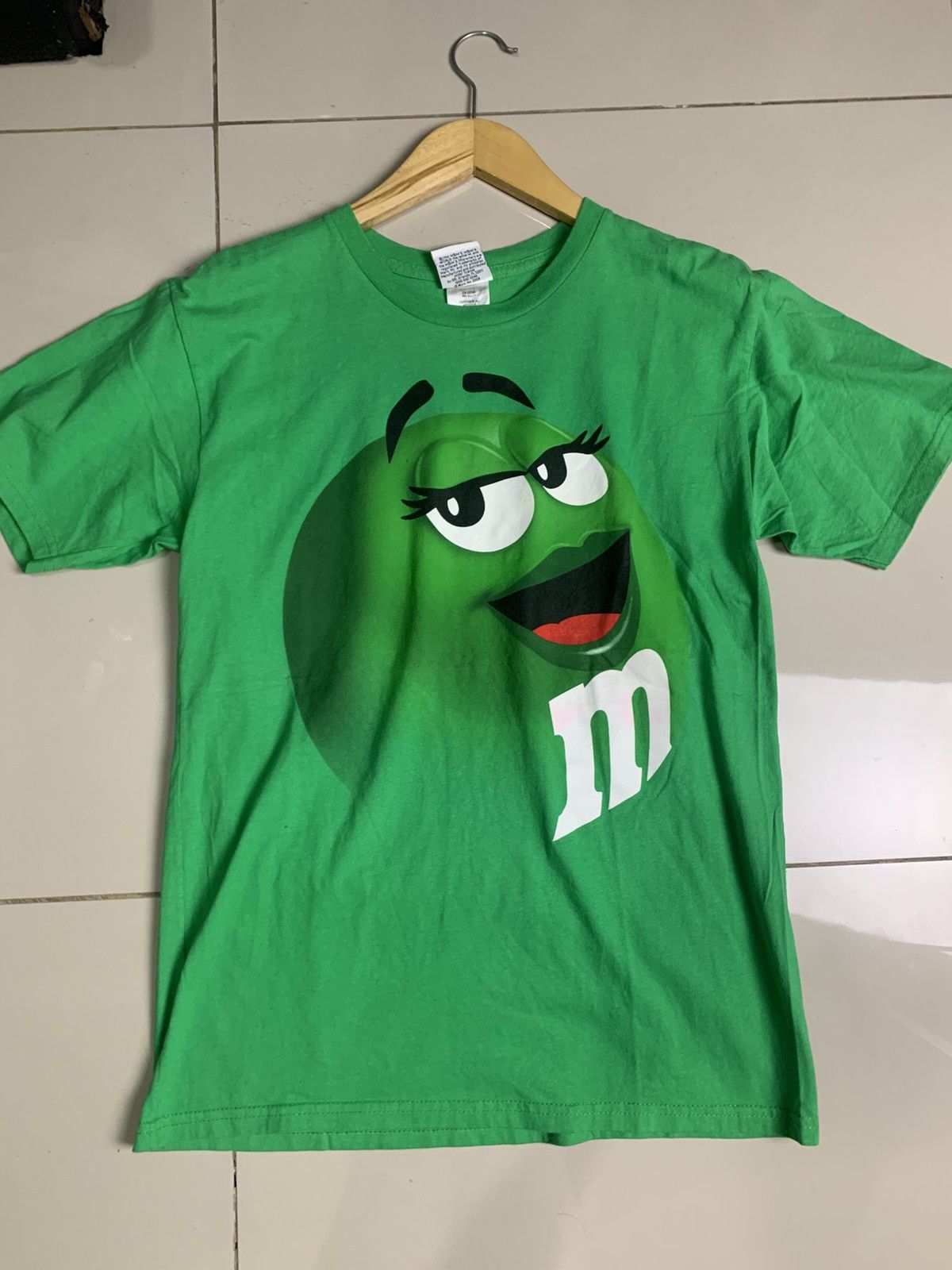 Other Green M&M Size M Short Sleeve T-Shirt Candy M & M Ms Green Size US M / EU 48-50 / 2 - 1 Thumbnail