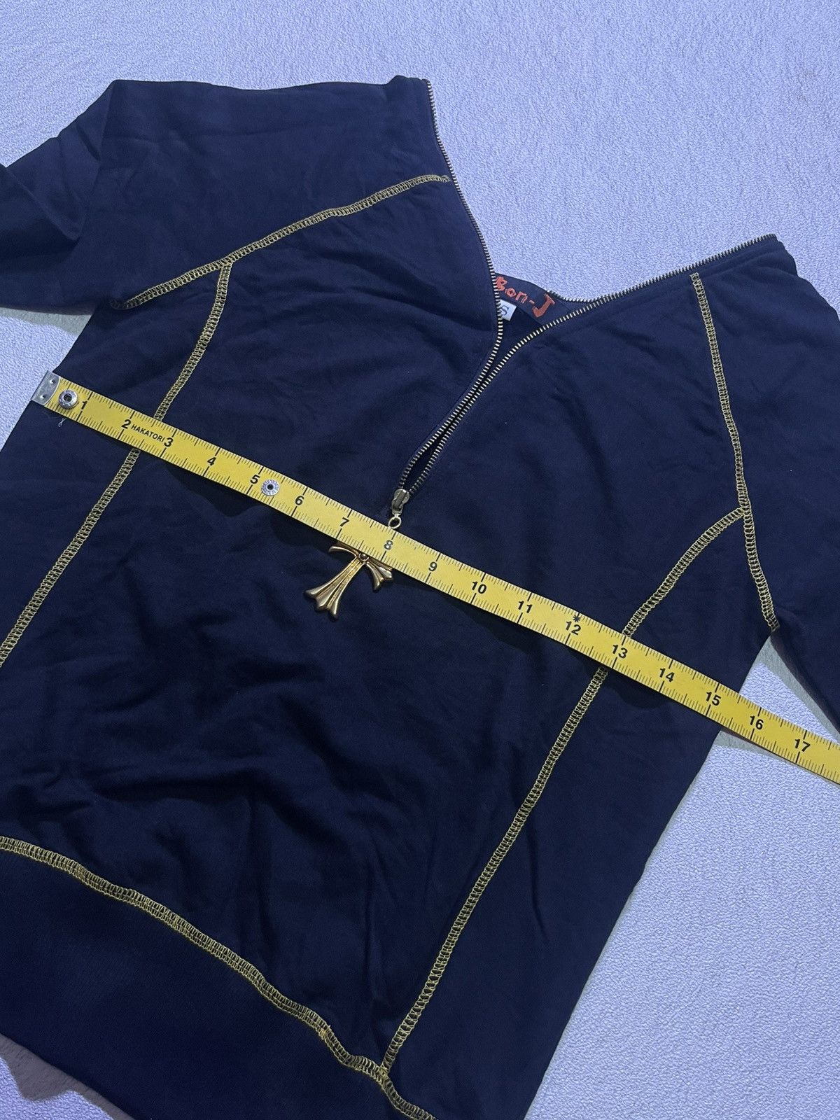Japanese Brand Y2K BBON-J long sleeve tshirt women's full Zipper style Size S / US 4 / IT 40 - 7 Thumbnail