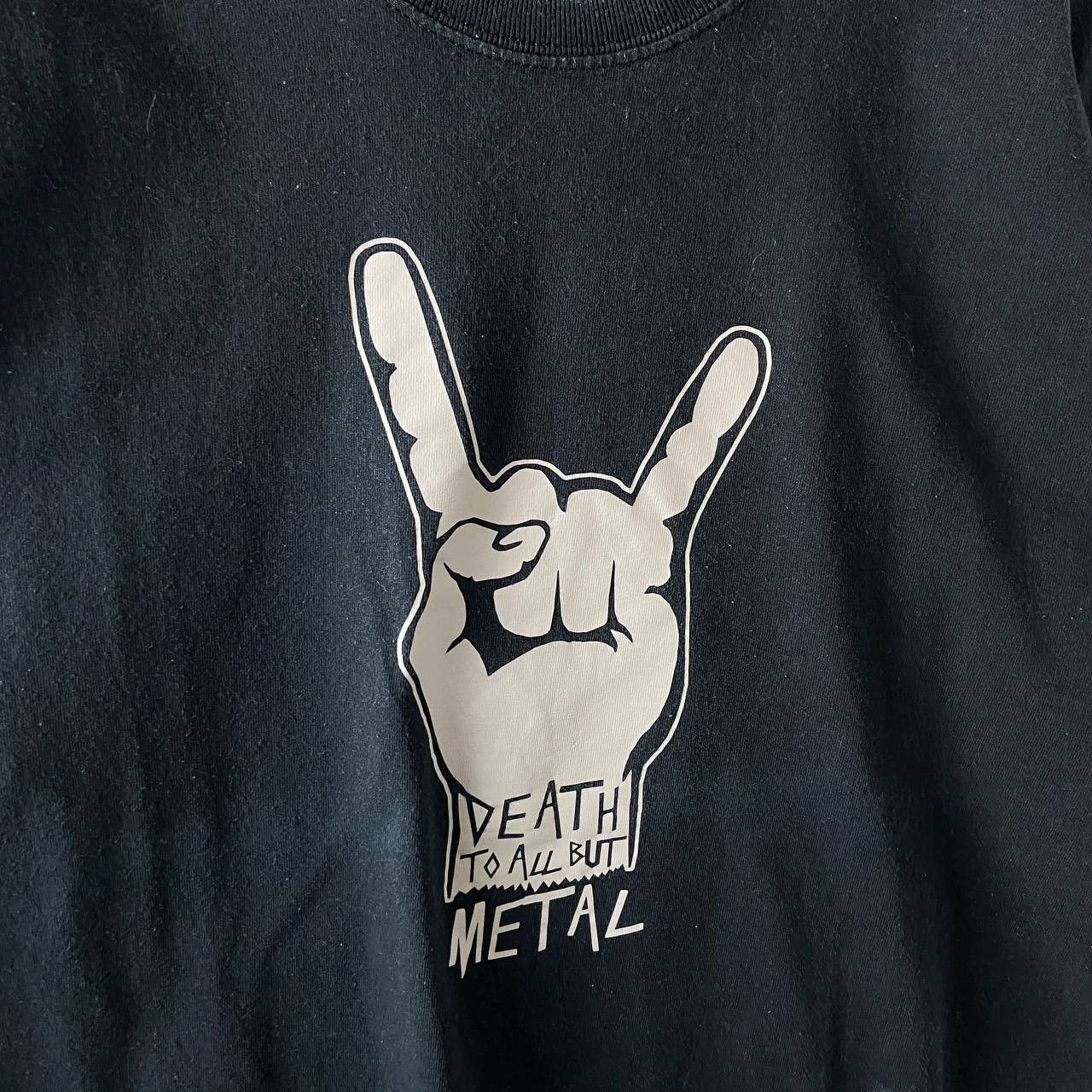 Vintage Death To All But Metal Vintage Rock T-Shirt Size US L / EU 52-54 / 3 - 3 Thumbnail