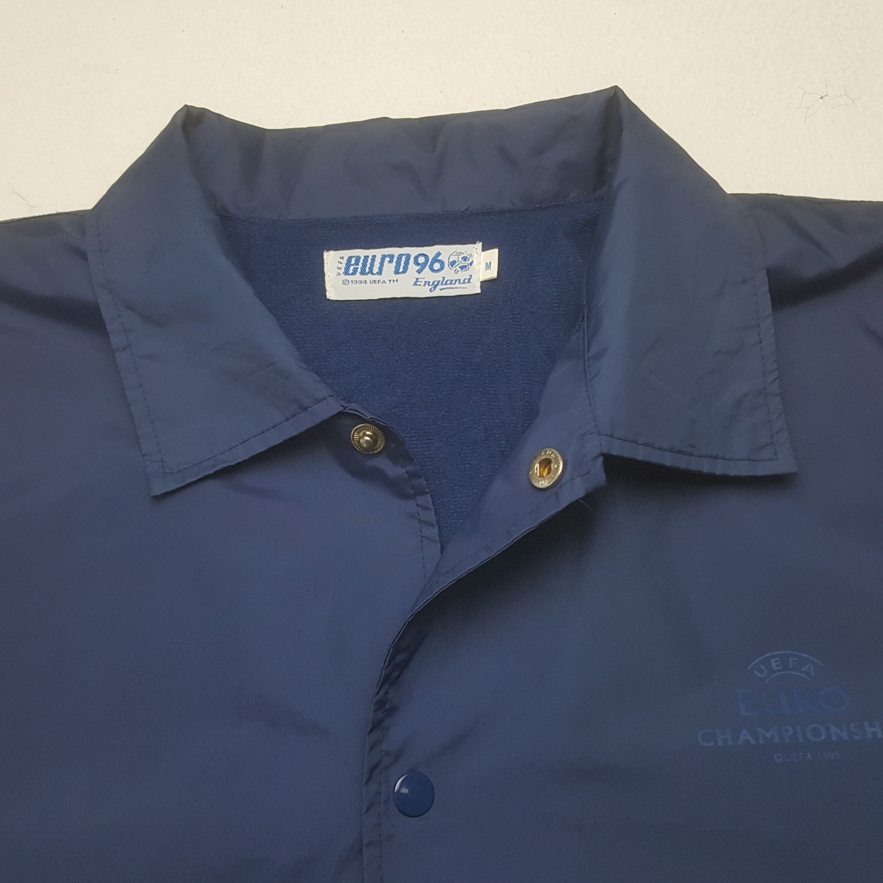 Vintage 90's Euro 96 England Sport Style Windbreaker Jacket