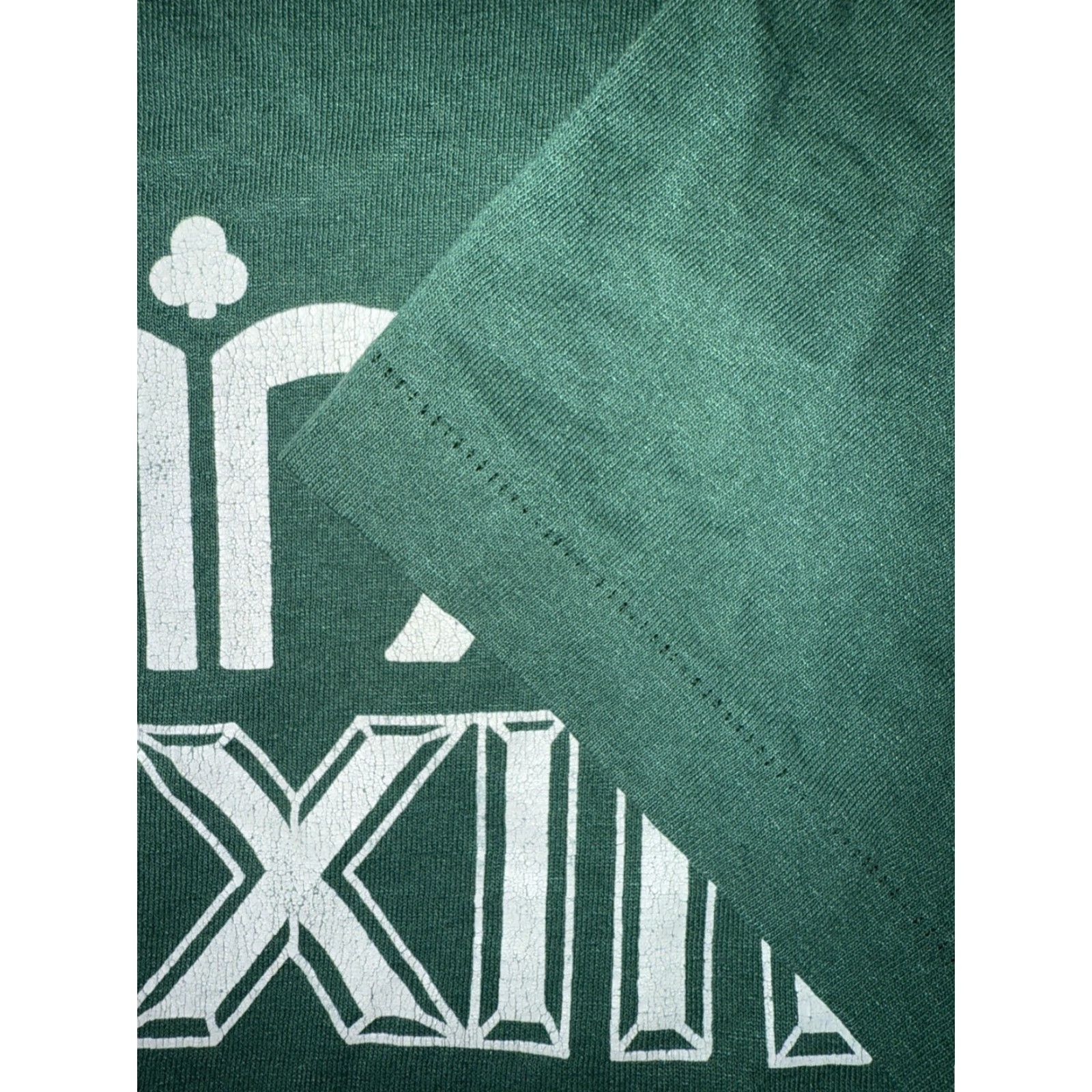Hanes VINTAGE Maxim Las Vegas Tee Green Mens M 90s Hanes Cotton Blend Short Sleeve Crew Neck T-Shirt Unisex Adults Summer Spring 90s Theme Conv Mens Size US M / EU 48-50 / 2 - 6 Thumbnail