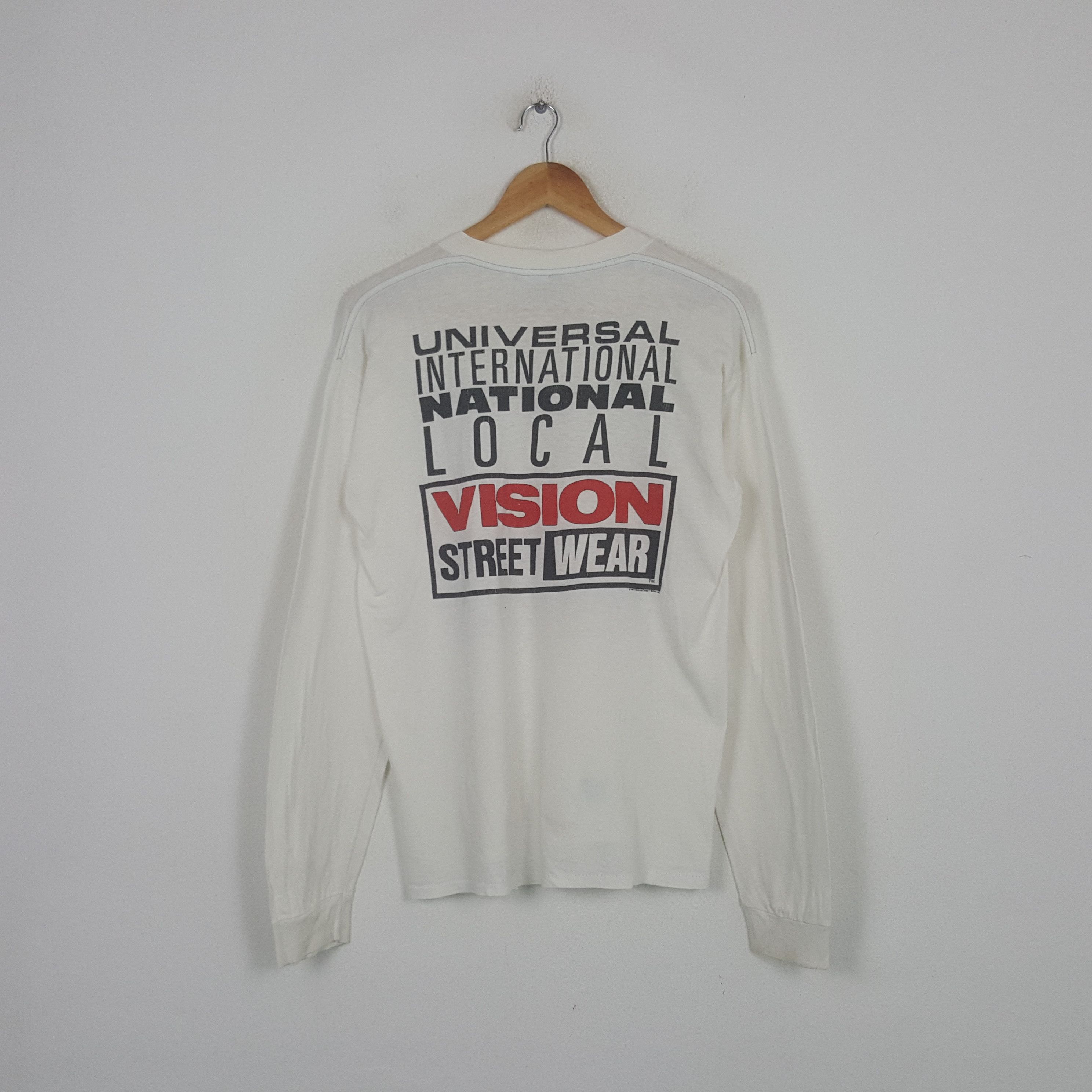 Vision Streetwear Vintage Vision Streetwear 1987 Hip-hop Style Tshirt C301N14 Size M / US 6-8 / IT 42-44 - 3 Thumbnail