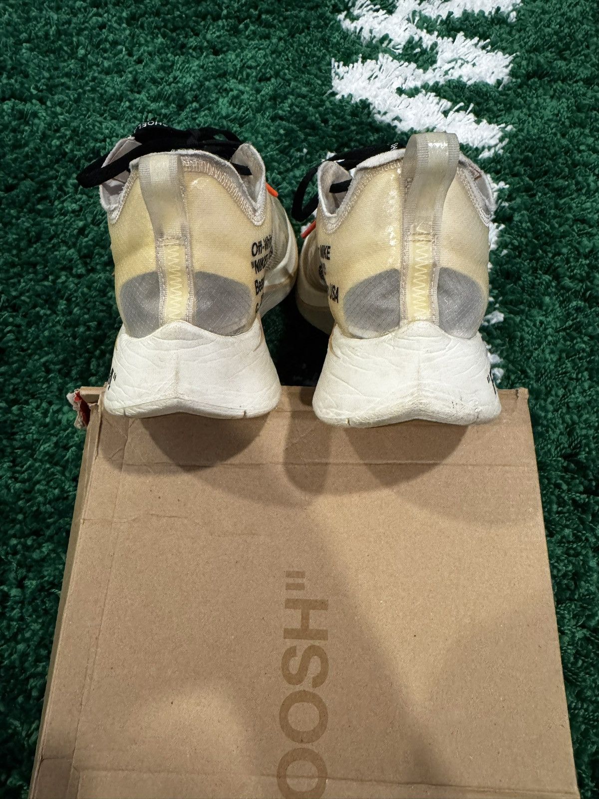 Nike × Off-White Nike Off-White Zoom Fly Size US 12 / EU 45 - 5 Thumbnail