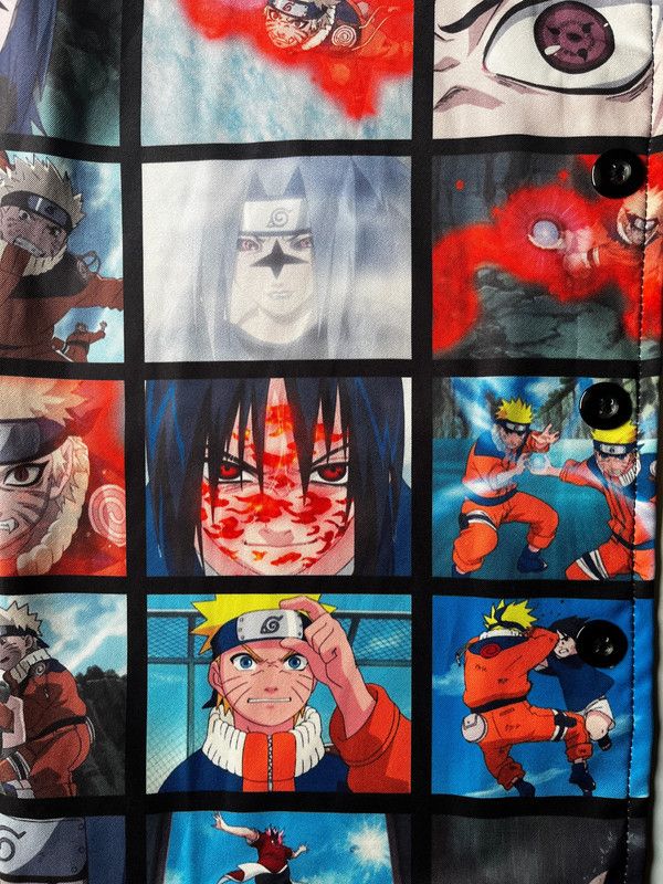 Hypland Hypland Naruto Sasuke Grid Shirt Multicolor Size US S / EU 44-46 / 1 - 5 Thumbnail