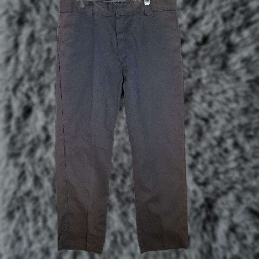 Dickies Dickies 874 Men's Work Pants 32x30 Black Polyester High Rise Straight Leg Workwear Size US 32 / EU 48 - 1 Thumbnail