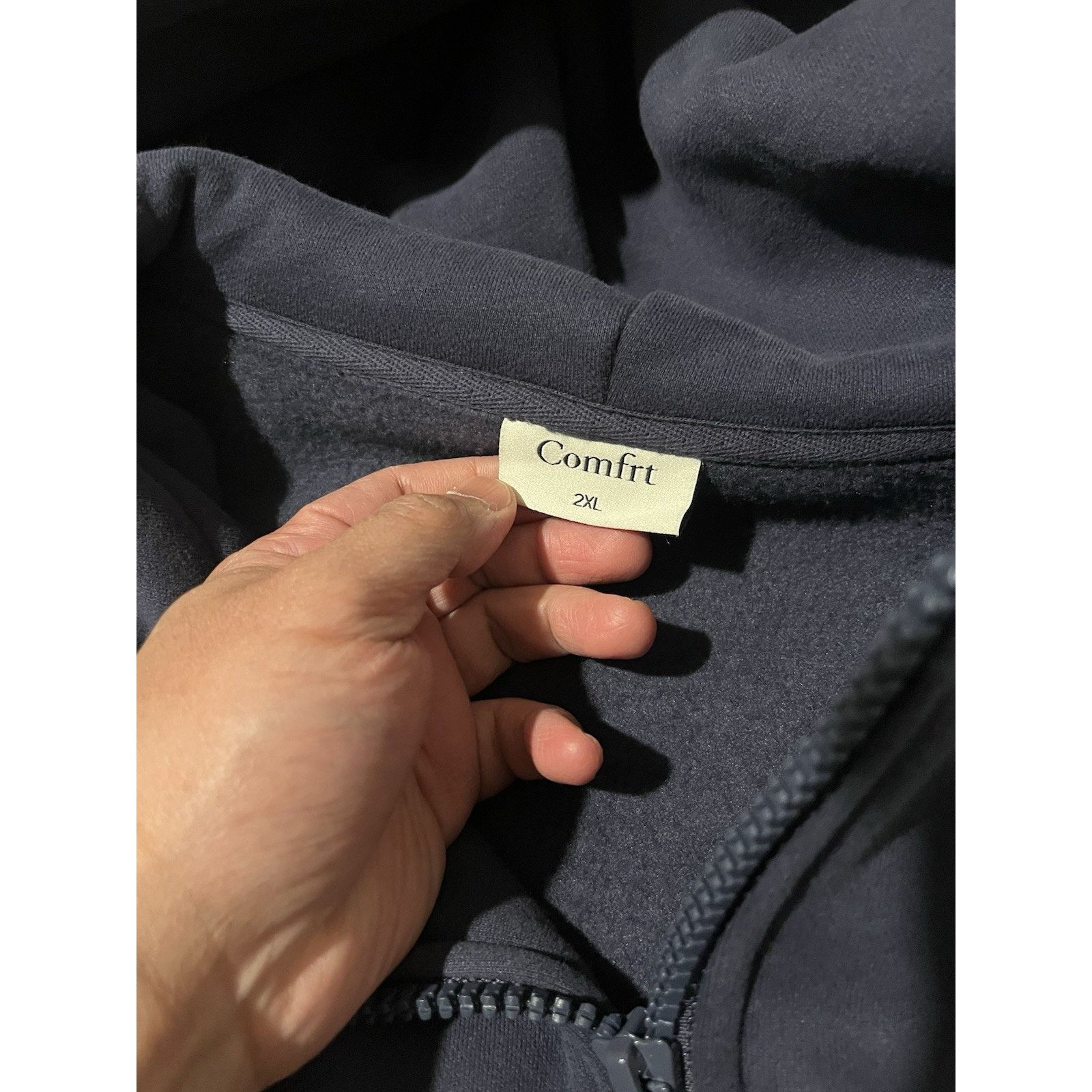 Other Comfrt Clothing 2XL Hoodie Affirmation Vol 9 Navy Oversized Size US XXL / EU 58 / 5 - 8 Thumbnail