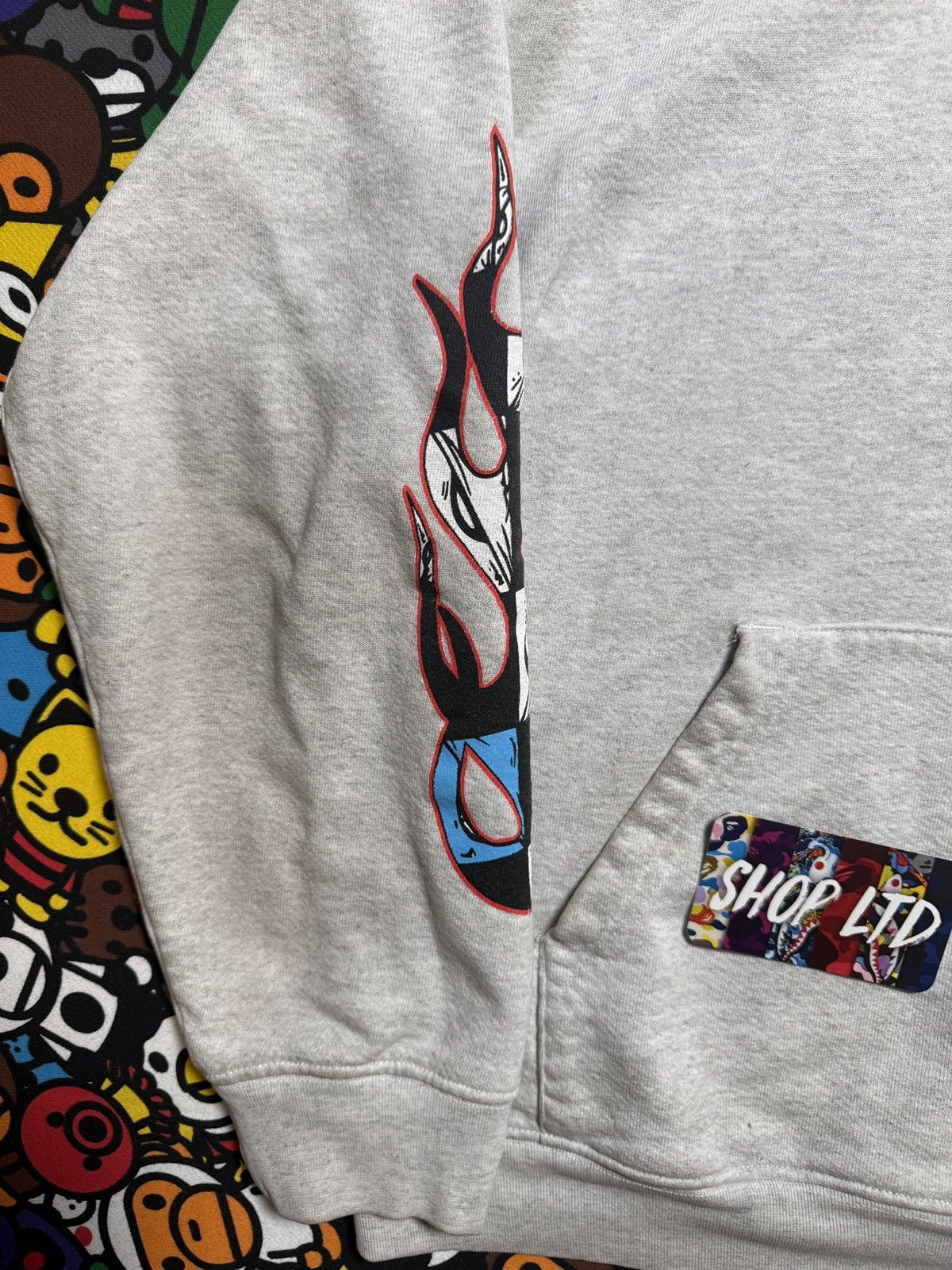 Chrome Hearts Chrome Hearts Grey Matty Boy Multi Logo Pullover Hoodie Size US L / EU 52-54 / 3 - 6 Thumbnail