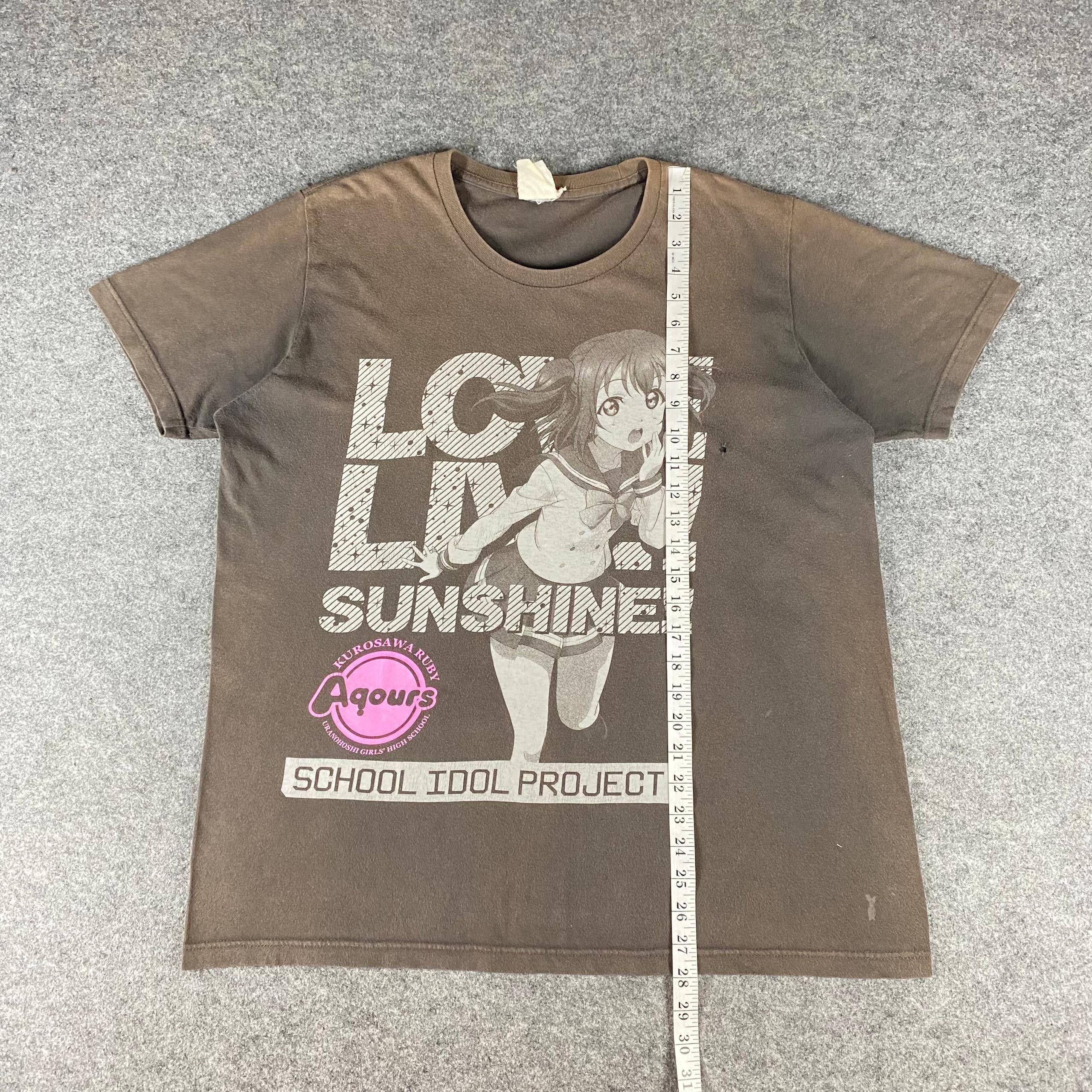 Anime Vintage School Idols Project Anime Tshirt Size US L / EU 52-54 / 3 - 2 Thumbnail