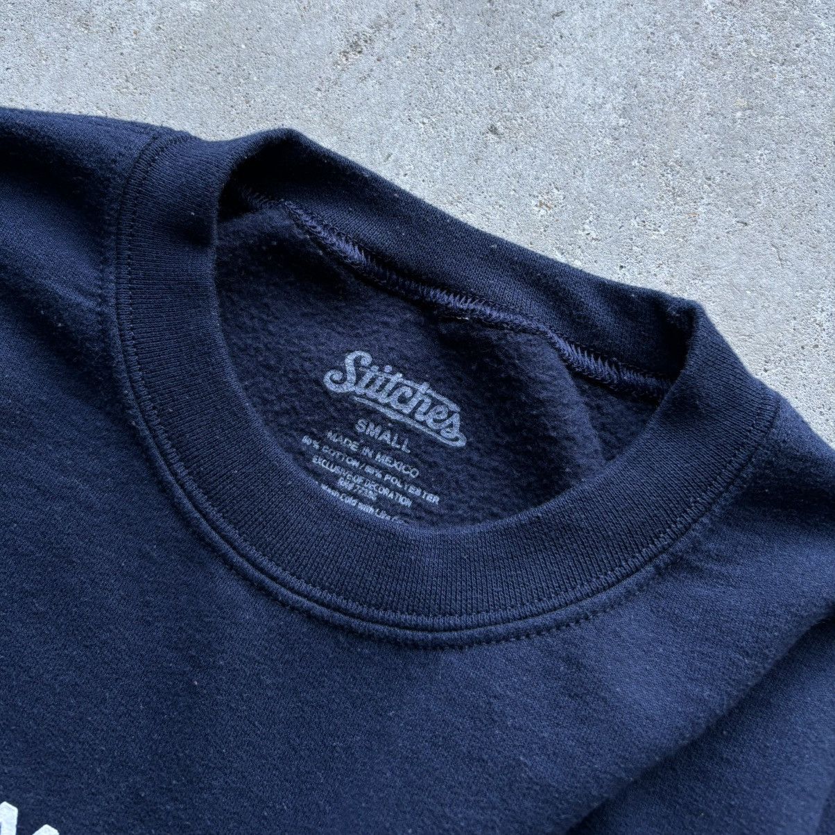 MLB vintage Y2K NEW YORK YANKEES MLB Spellout sweatshirt Size US M / EU 48-50 / 2 - 11 Thumbnail