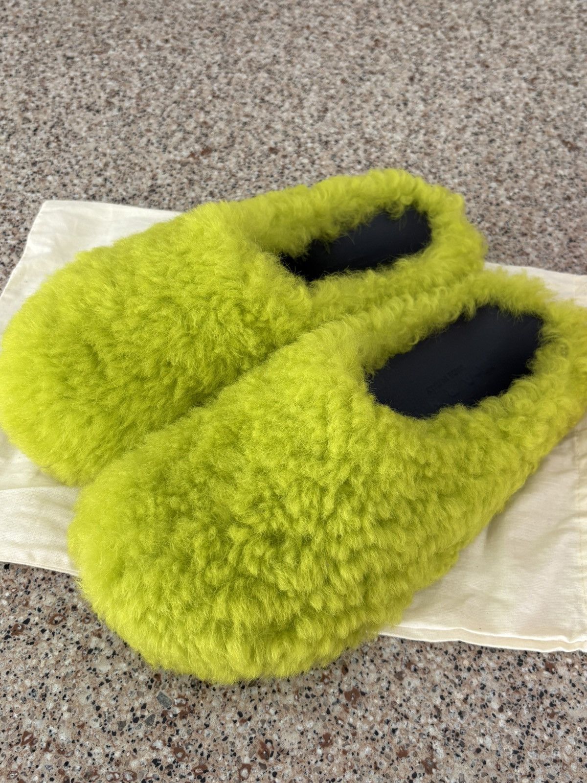 Marni Marni - Fussbet Sabot calf-hair slippers Size US 10 / IT 40 - 5 Thumbnail