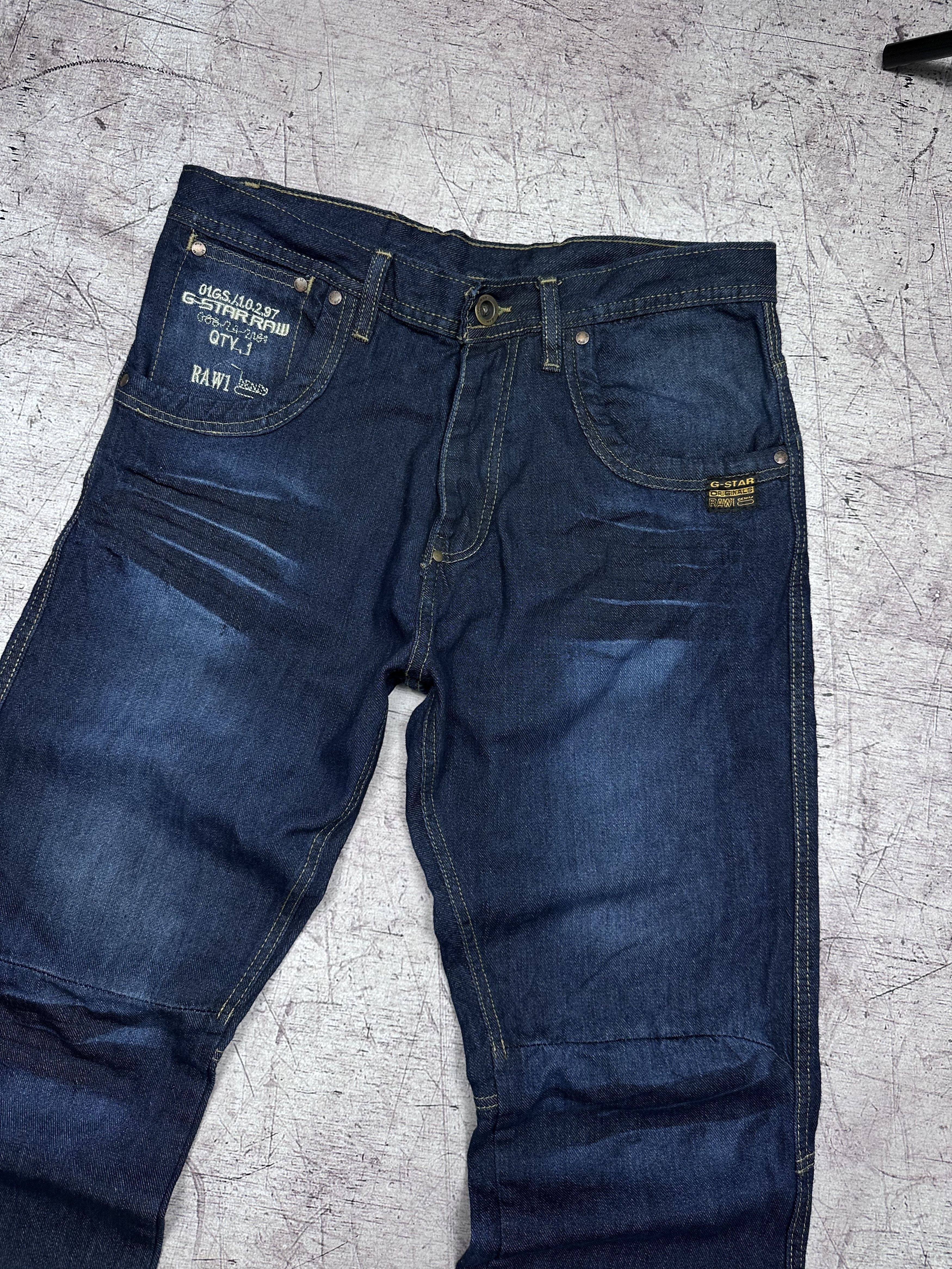 G-Star G Star Raw Heritage Embro Mens Denim Pants Jeans Size US 34 / EU 50 - 5 Thumbnail