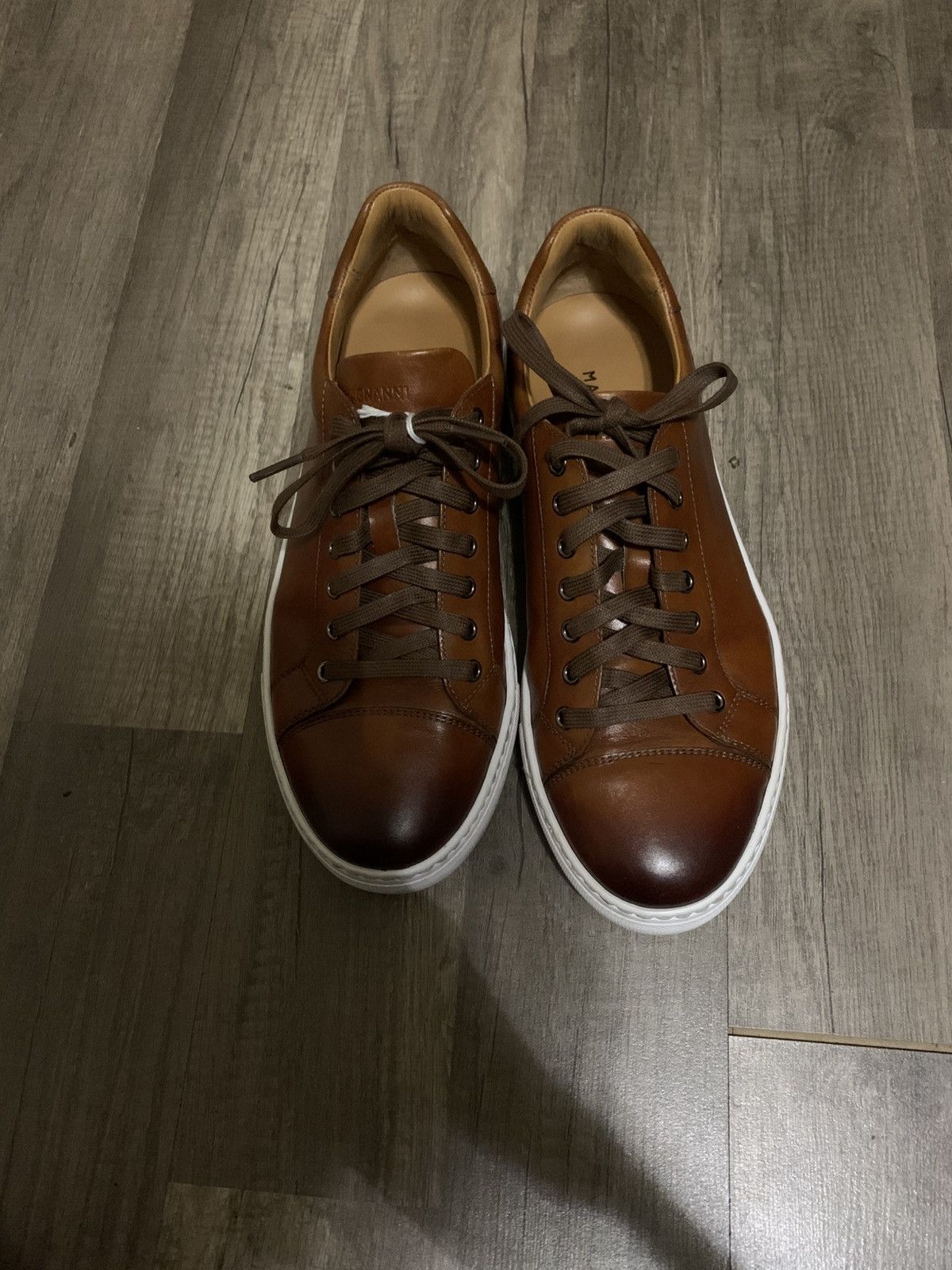 Magnanni Magnanni leather shoes size 8m Size US 8 / EU 41 - 1 Thumbnail