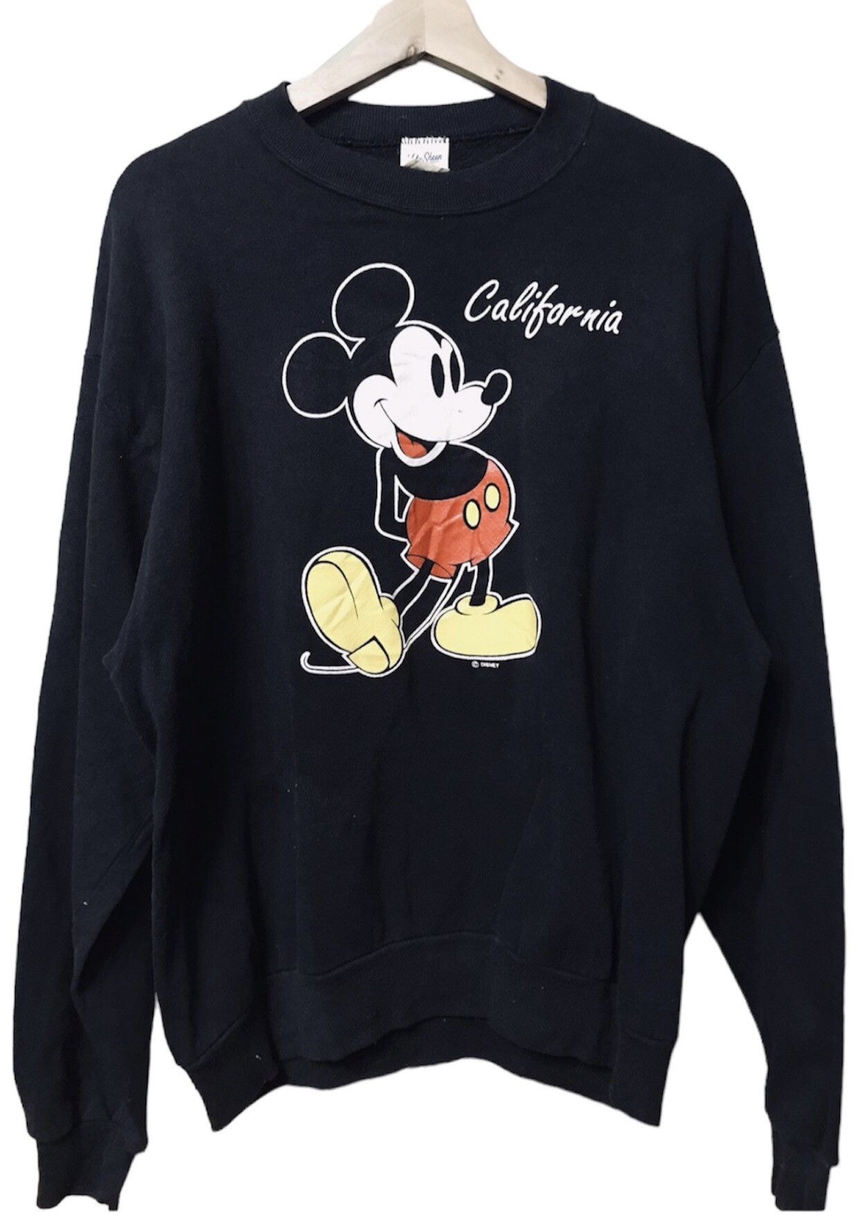 Velva Sheen Vintage Mickey Mouse Sweatshirt Big Logo Size US M / EU 48-50 / 2 - 1 Thumbnail