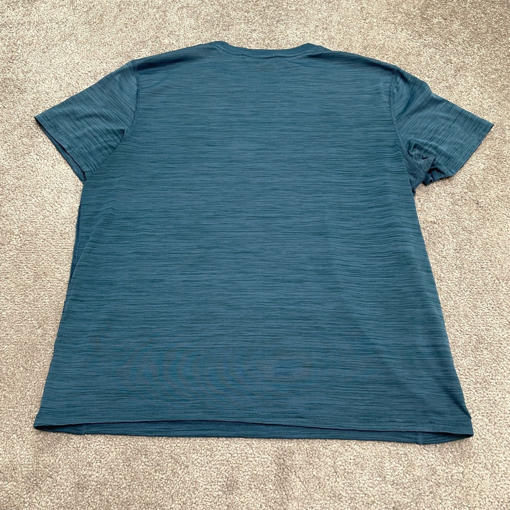 Fila FILA Active T-Shirt Mens Large Heather Blue Crew Neck Short Sleeve Athletic Tee Size US L / EU 52-54 / 3 - 2 Thumbnail