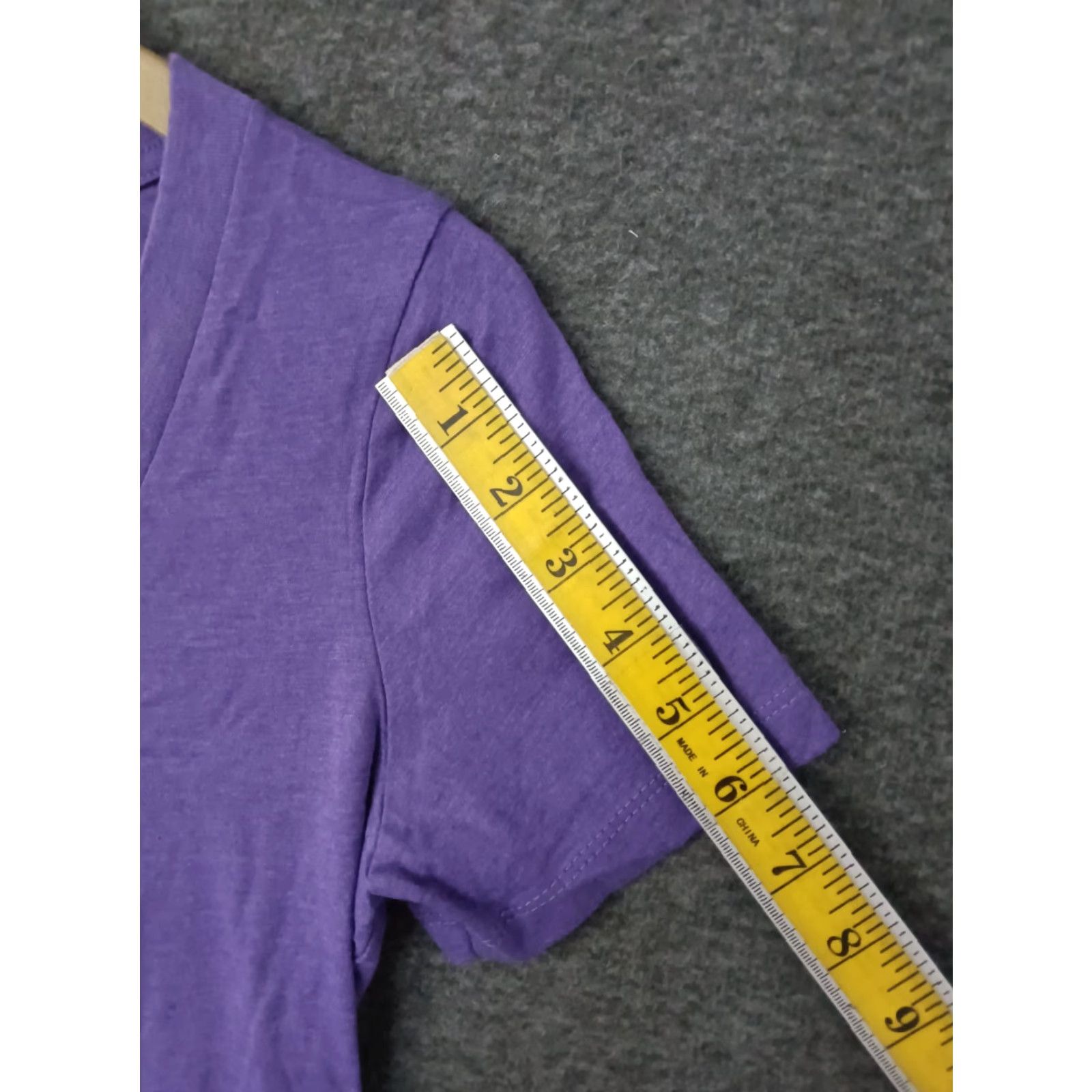 Next Level Next Level T-Shirt Women V-Neck Short Sleeve Purple M 3-Pack Shirt Women Purple 3-Pack Casual 90s? Size M / US 6-8 / IT 42-44 - 5 Thumbnail