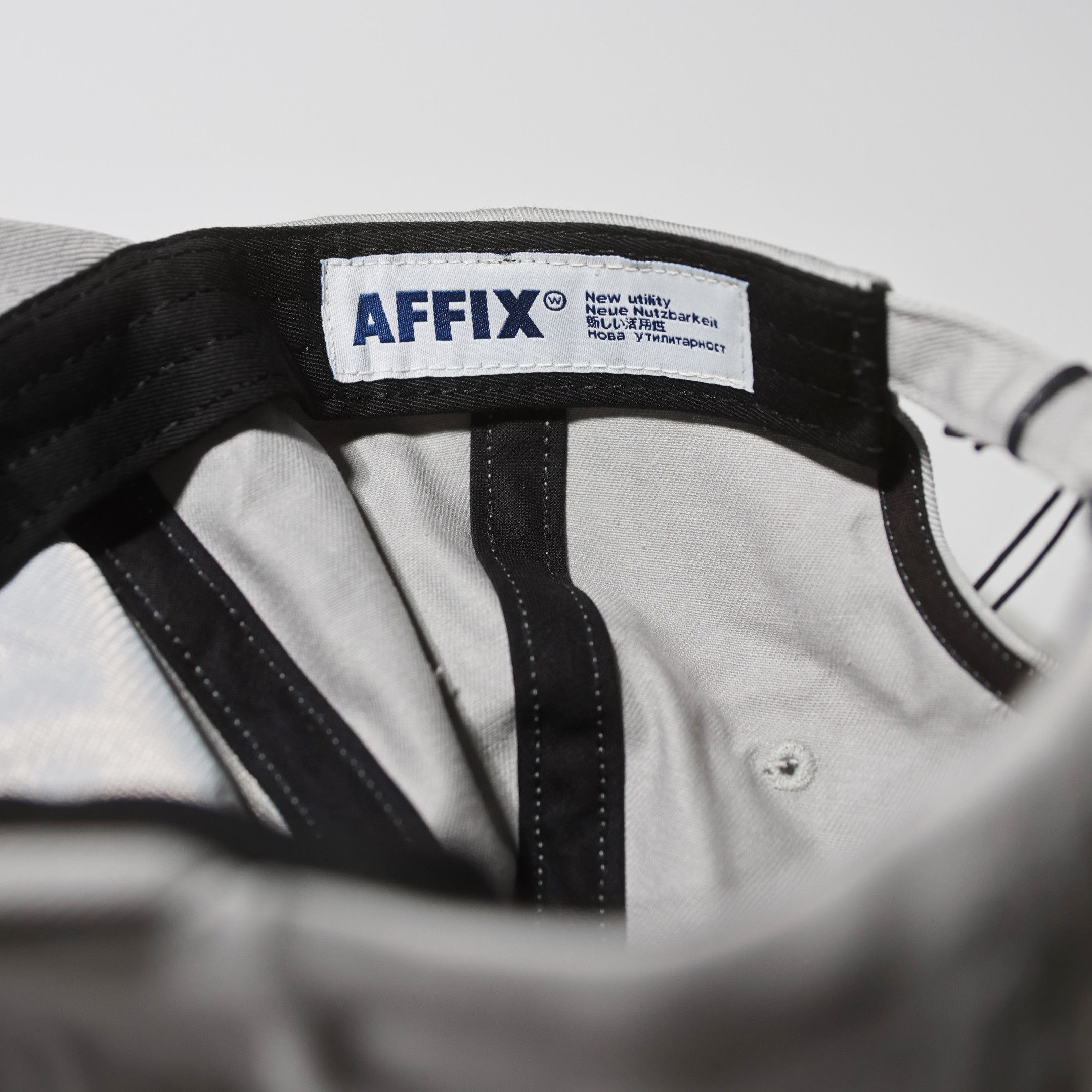 AFFXWRKS AFFIX Logo cap Size ONE SIZE - 3 Thumbnail