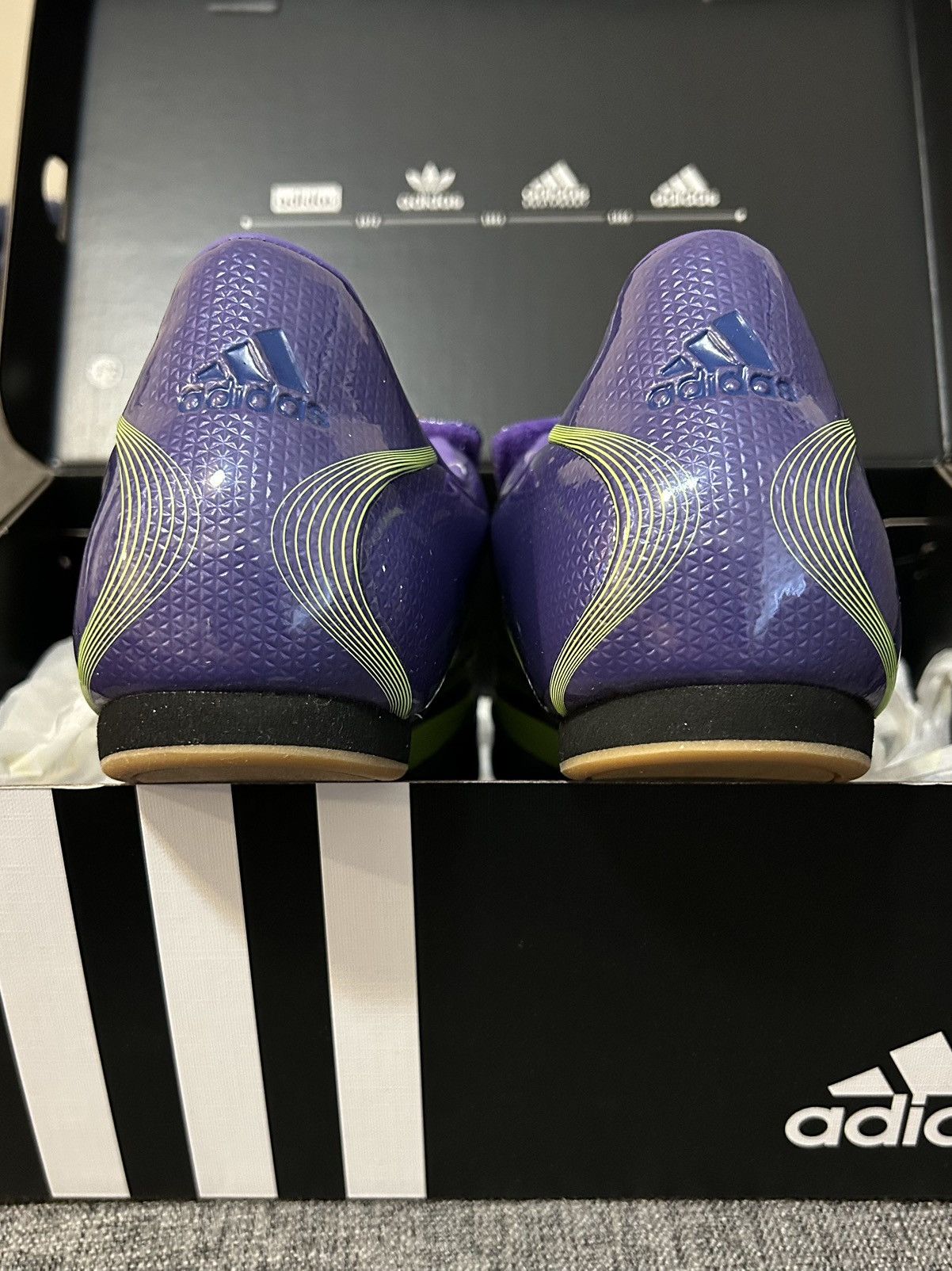 Adidas NEW Purple Adidas Taekwondo F50W Size US 10.5 / EU 43-44 - 3 Thumbnail