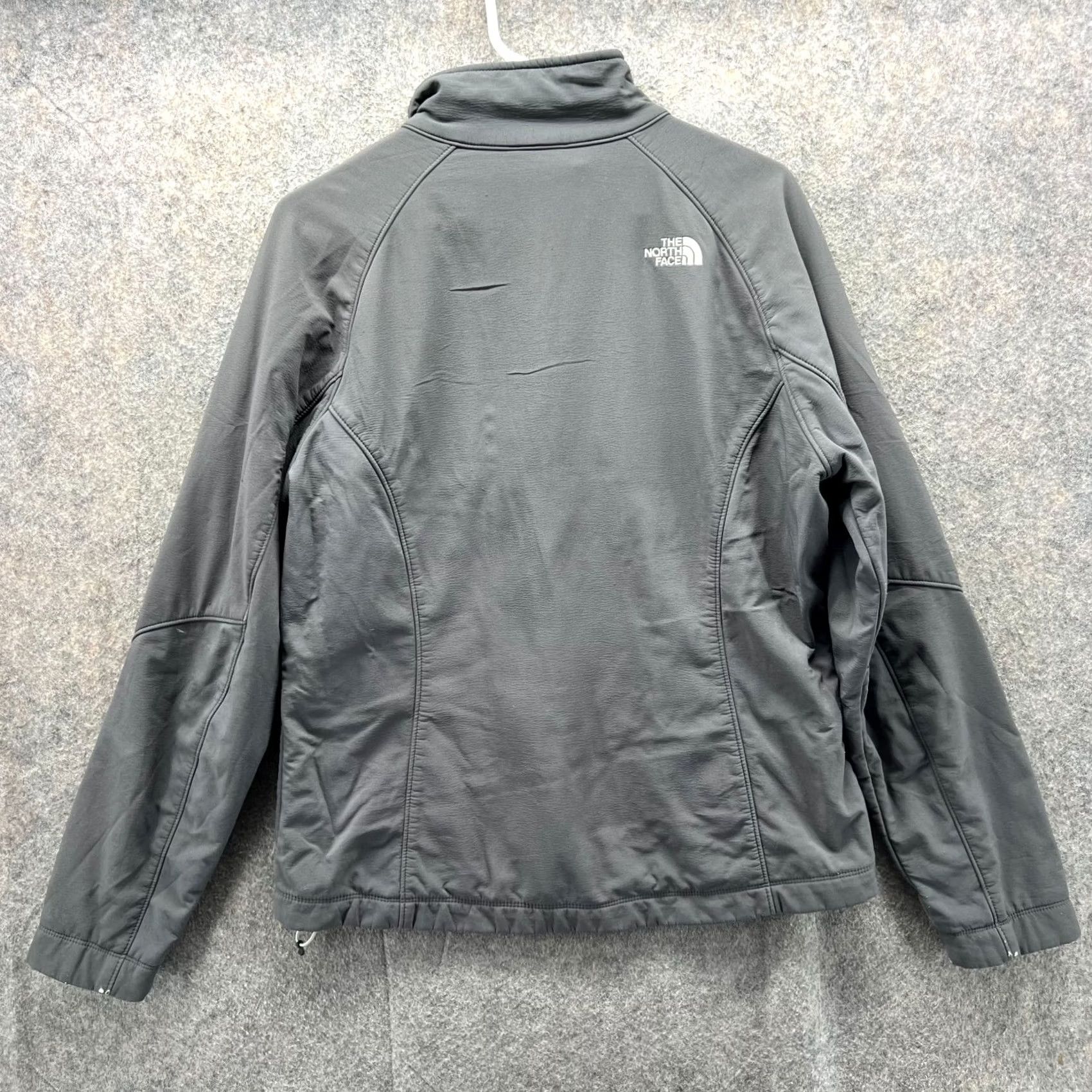 The North Face VINTAGE The North Face Sweater Womens L Gray Jacket Women Grey Full Zip Windbreaker Apex Denali Size L / US 10 / IT 46 - 2 Thumbnail