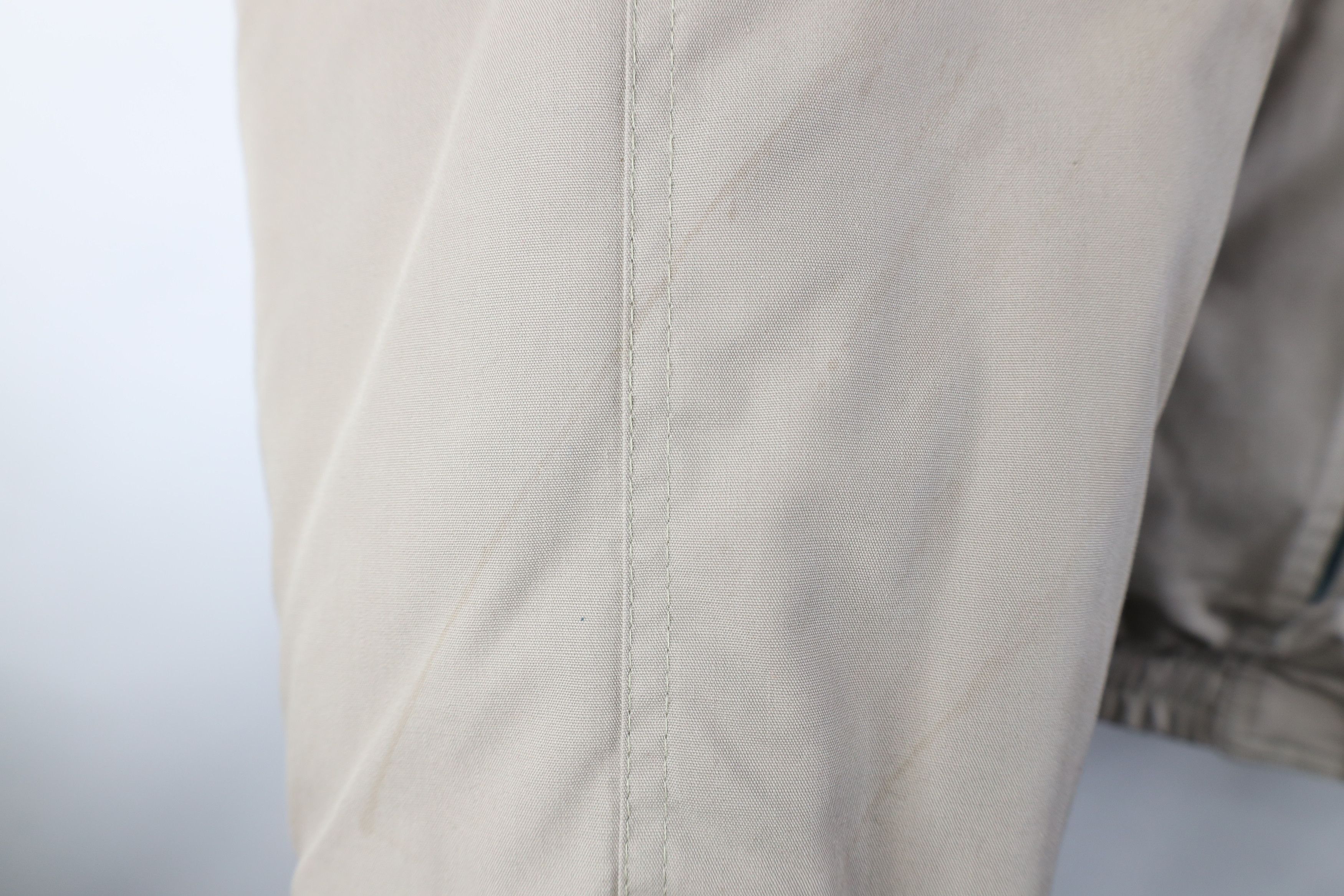 Vintage Vintage 90s Streetwear Quilted Puffer Bomber Jacket Beige Size US XXL / EU 58 / 5 - 5 Thumbnail