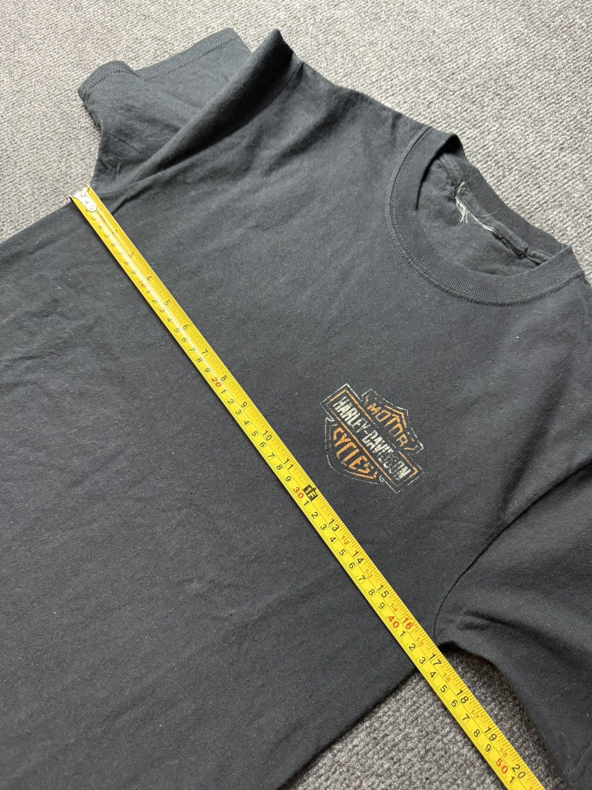 Harley Davidson Moto Harley Davidson Eagle Racing USA Graphic Biker T-Shirt Size US S / EU 44-46 / 1 - 14 Thumbnail