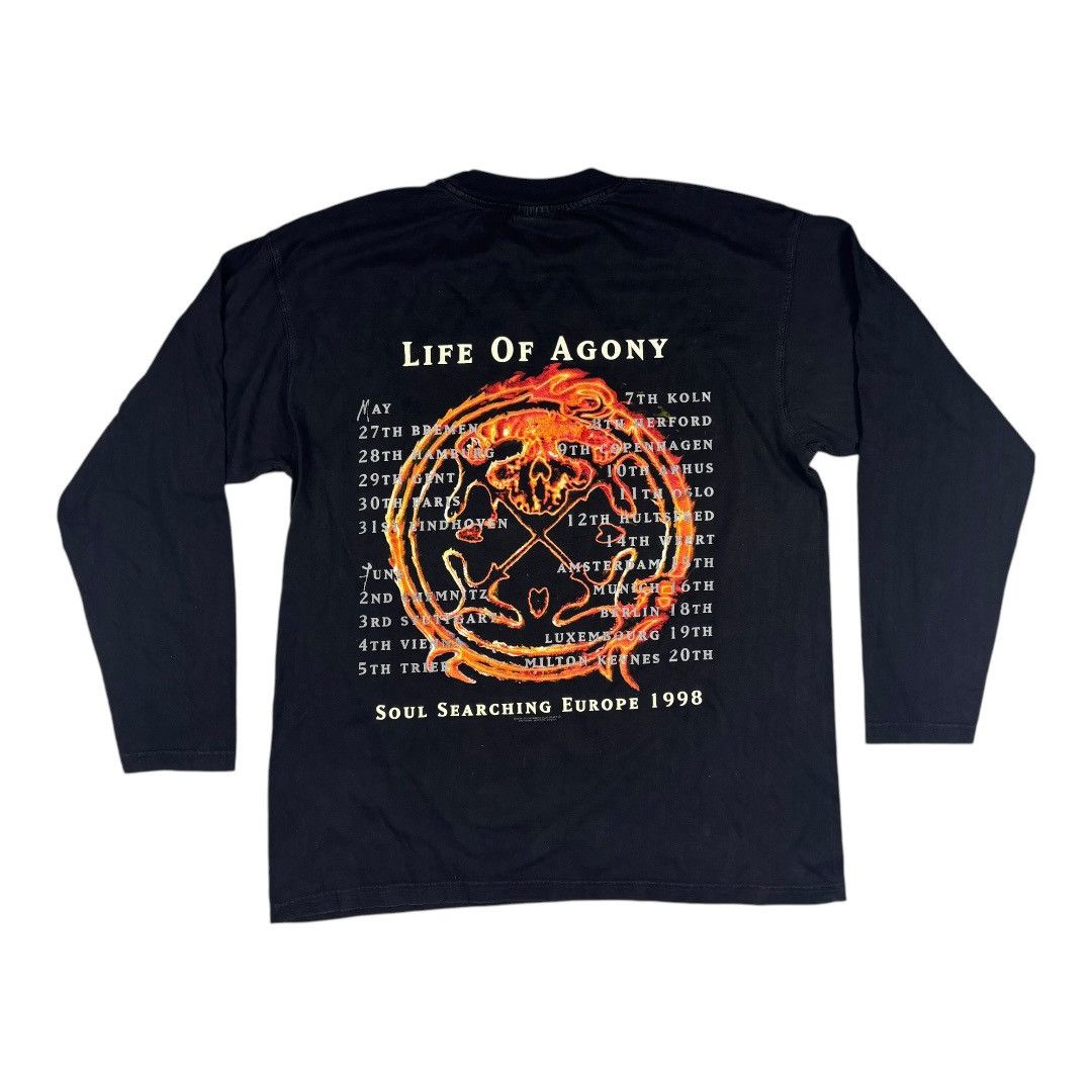Band Tees Life of agony - Soul Searching Eu. Tour 1998 Size US XL / EU 56 / 4 - 2 Thumbnail