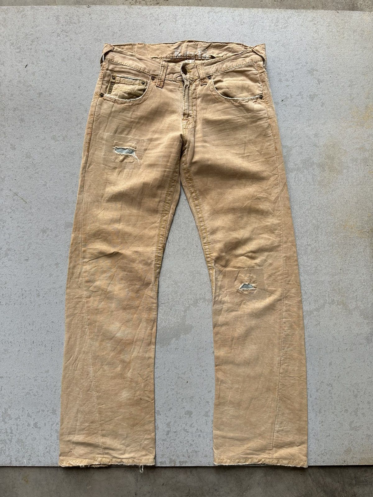 Armani ARMANI JEANS Faded Pants Made in Italy W34 L33 Size US 34 / EU 50 - 1 Thumbnail