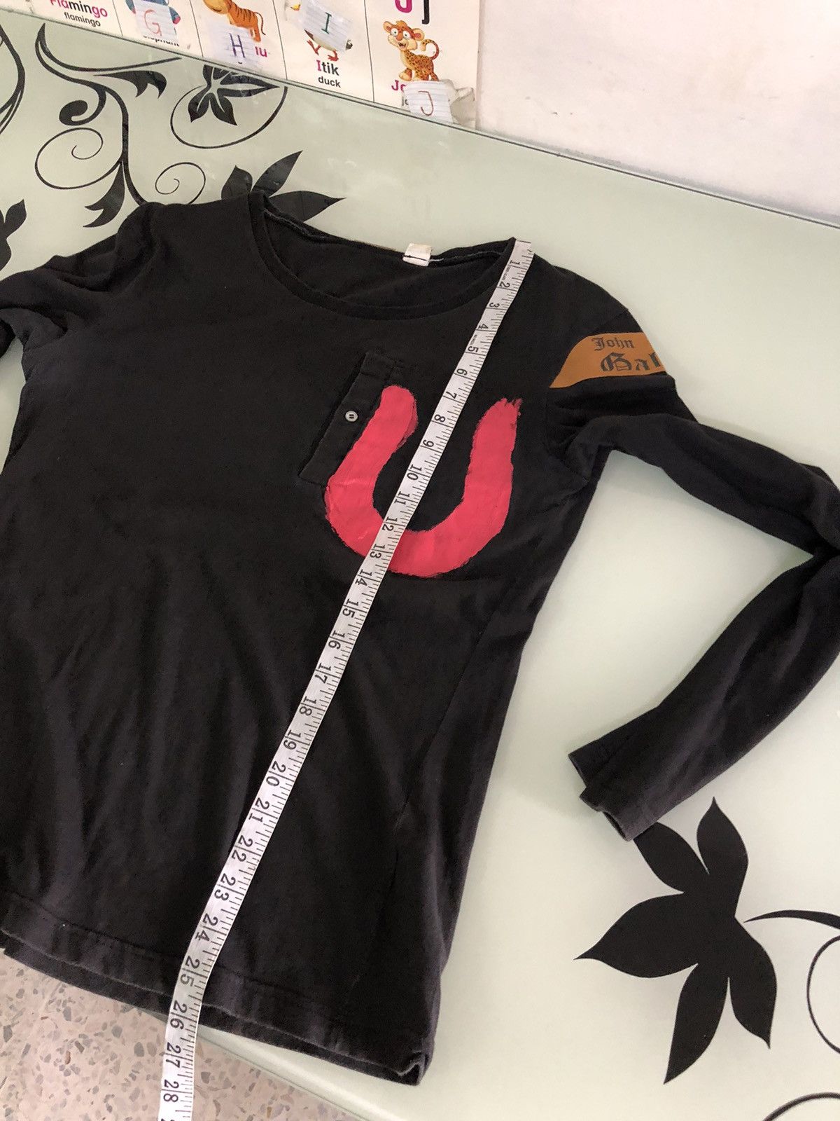 John Galliano Rare❗️Vintage 90s John Galliano Big Paint Design Long Sleeve Size US M / EU 48-50 / 2 - 17 Thumbnail