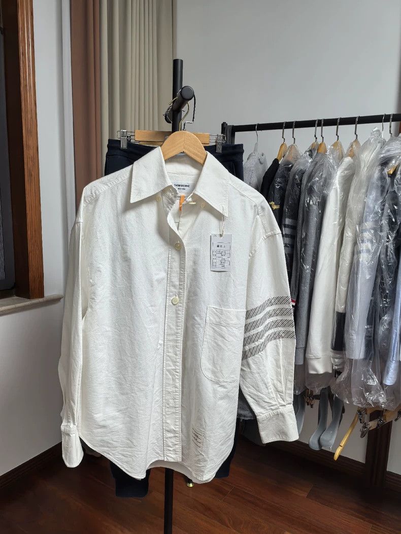 Thom Browne Oversized Shirt for Women-dmc