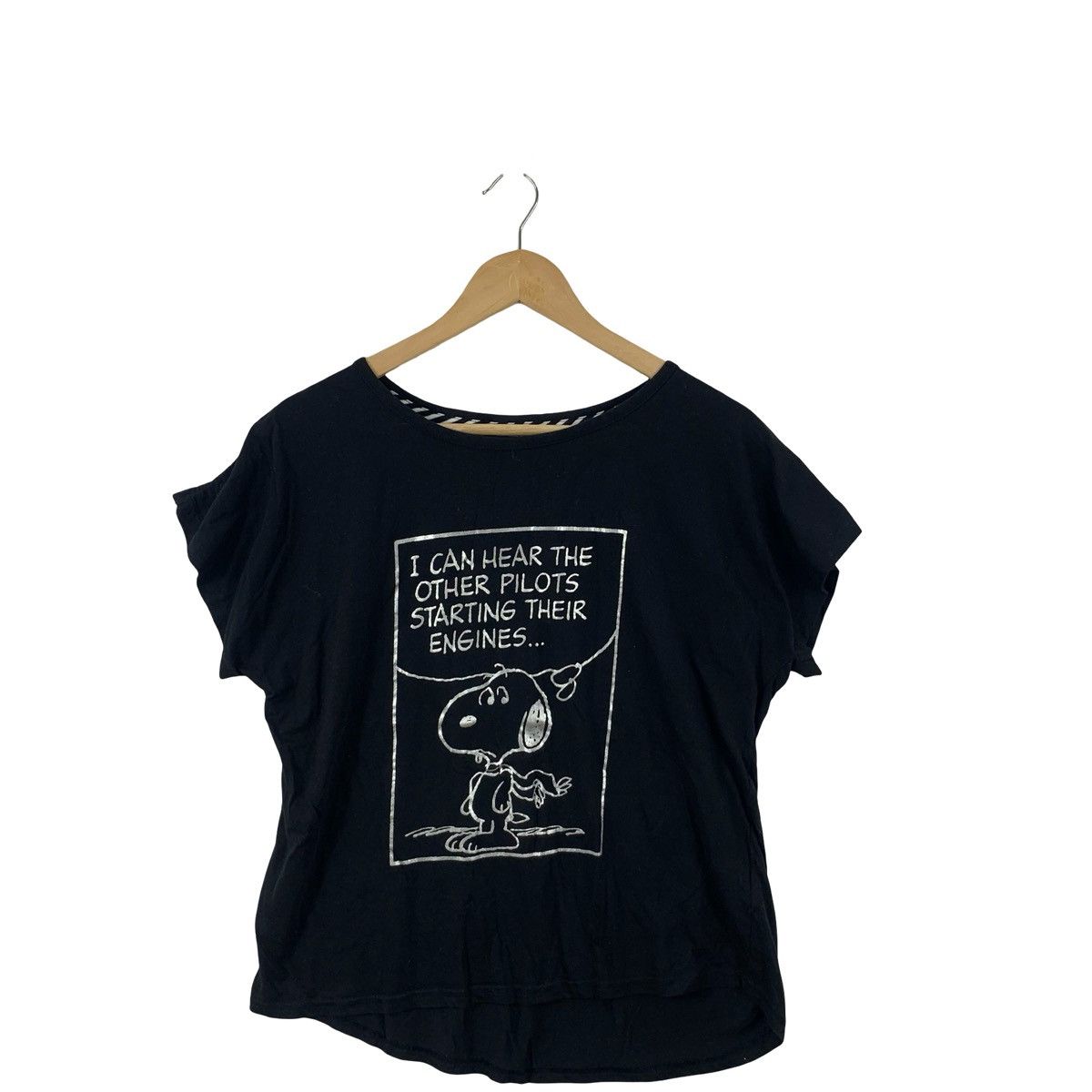 Other SNOOPY PILOT GRAPHIC I Can Hear The Other Pilots Starting Size M / US 6-8 / IT 42-44 - 5 Thumbnail