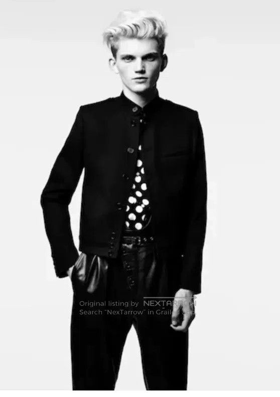 Saint Laurent Paris Saint Laurent Paris size 40 Poster Style Polka Dot Shirt S Size M / US 6-8 / IT 42-44 - 8 Thumbnail