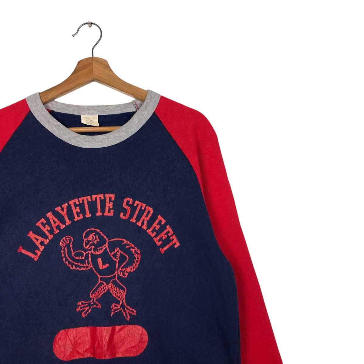 Japanese Brand 📌Vintage Sweatshirts Lafayette street Big Logo Size US L / EU 52-54 / 3 - 6 Thumbnail