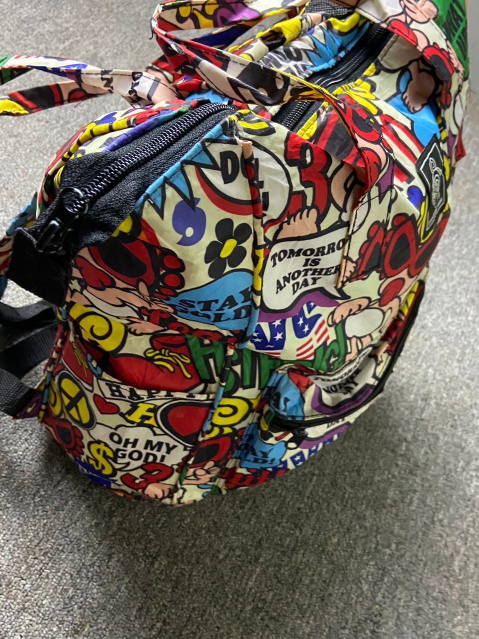 Hysteric Glamour Hysteric Glamour Multicolor 2-Way Backpack & Handbag (181) Size ONE SIZE - 3 Thumbnail