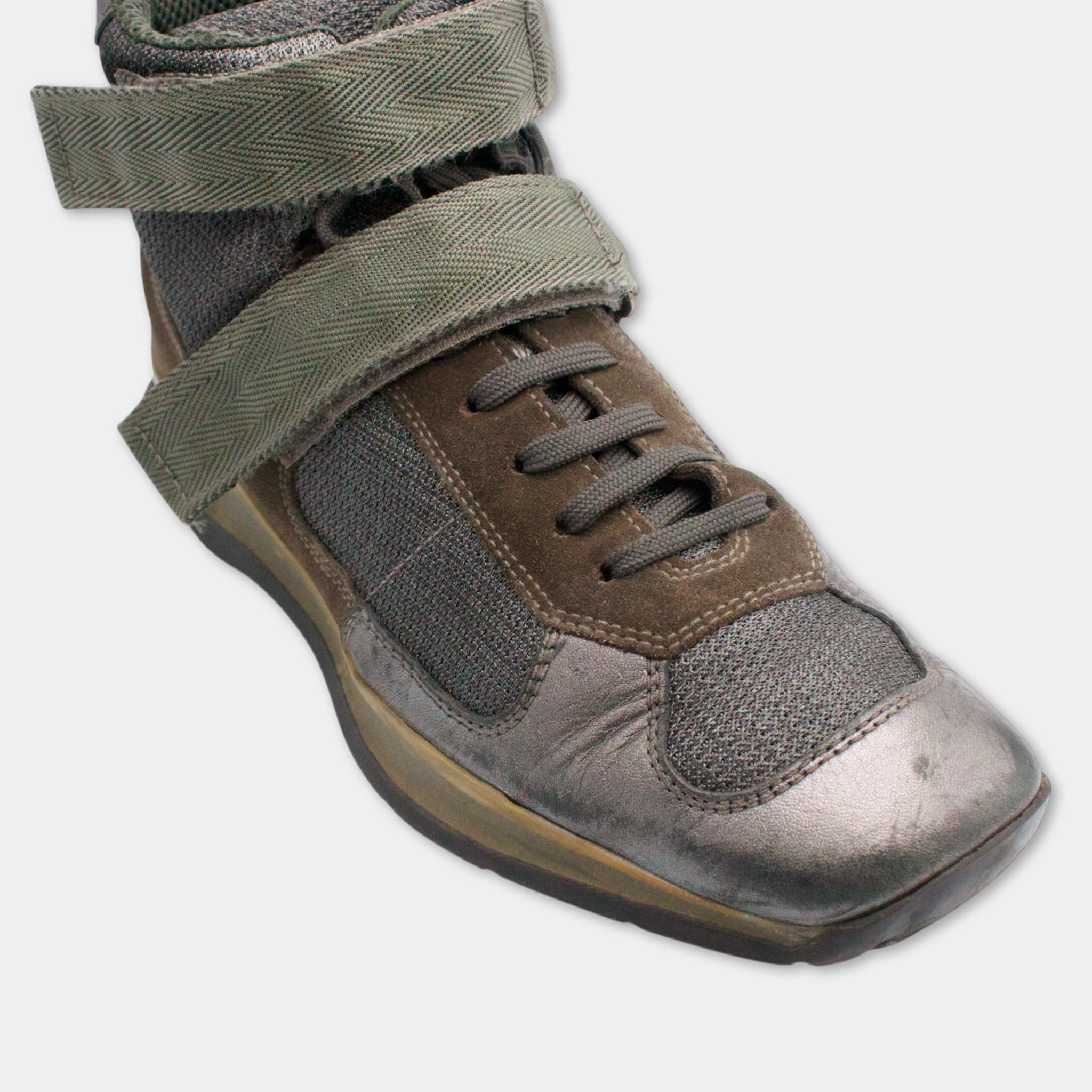 Prada Prada 2000's Suede America Cup Mid Size US 8 / EU 41 - 2 Thumbnail
