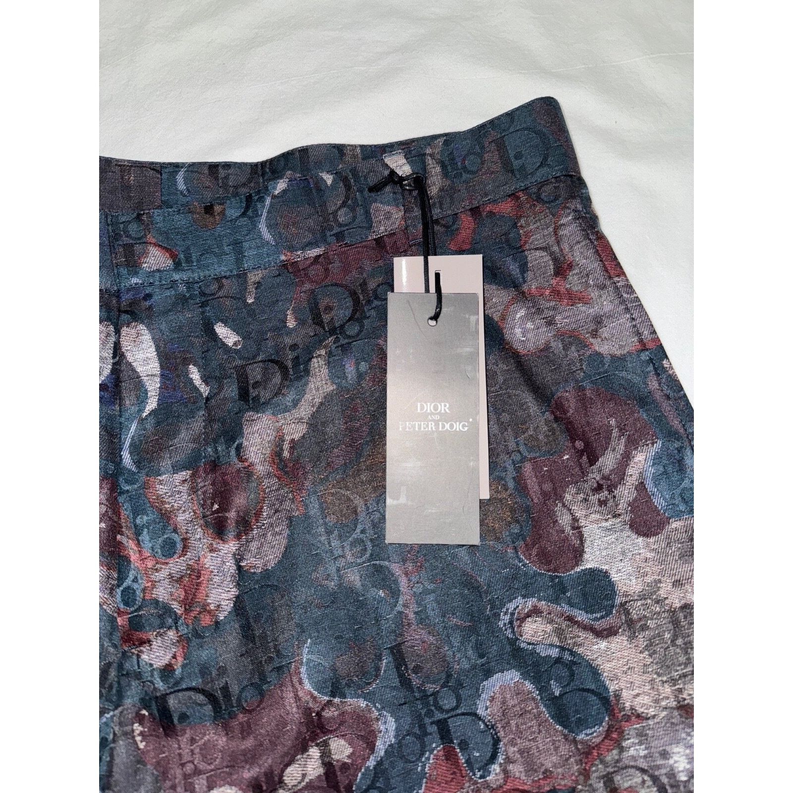 Dior Dior And Peter Doig Silk Cotton Camouflage Oblique Jacquard Size US 34 / EU 50 - 6 Thumbnail
