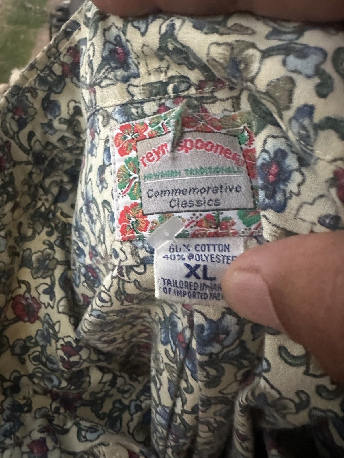 Reyn Spooner Reyn Spooner Hawaiian Print Multicolored 3/4 Button Men's XL Size US XL / EU 56 / 4 - 4 Thumbnail