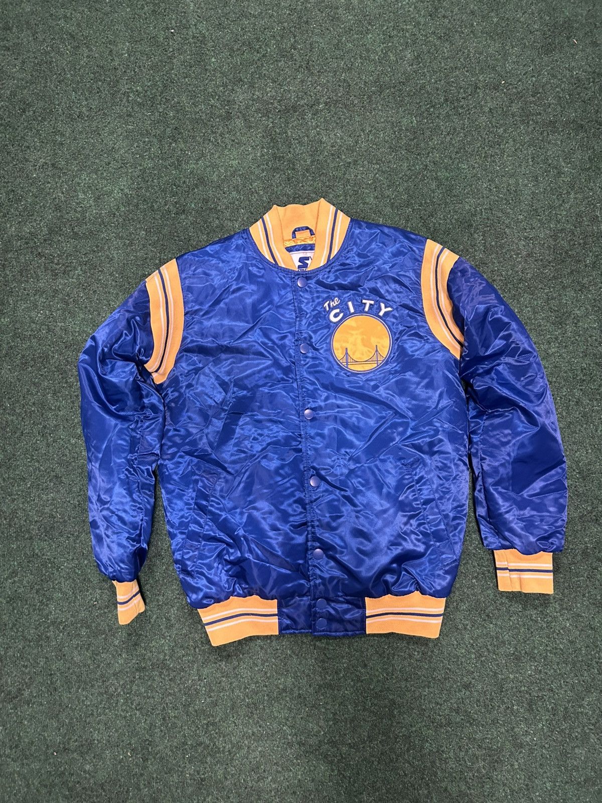 Starter Vintage Golden State Warriors Starter Jacket Size US M / EU 48-50 / 2 - 1 Thumbnail