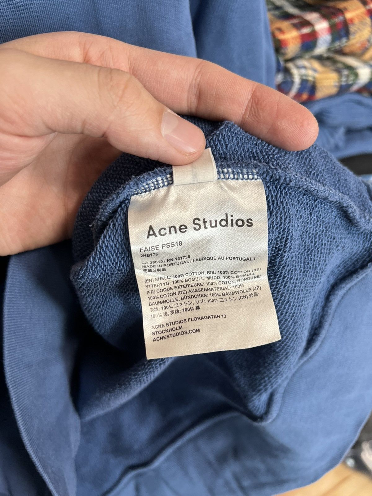 Acne Studios Acne Studios Women’s Cotton Crew Neck Logo Sweatshirt Size L Size L / US 10 / IT 46 - 5 Thumbnail
