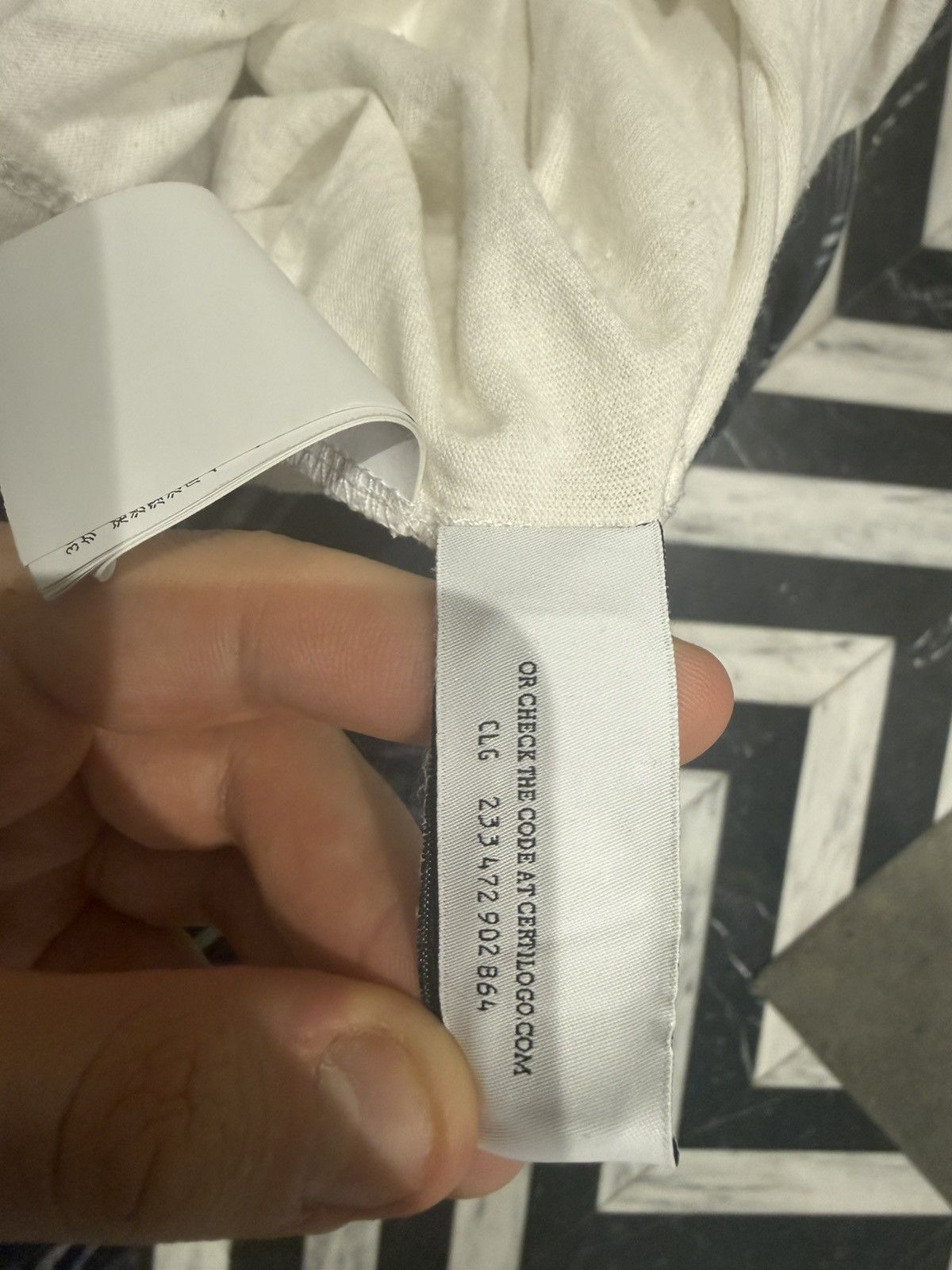Off-White Offwhite Caravaggio Tee Size US XXS / EU 40 - 9 Thumbnail