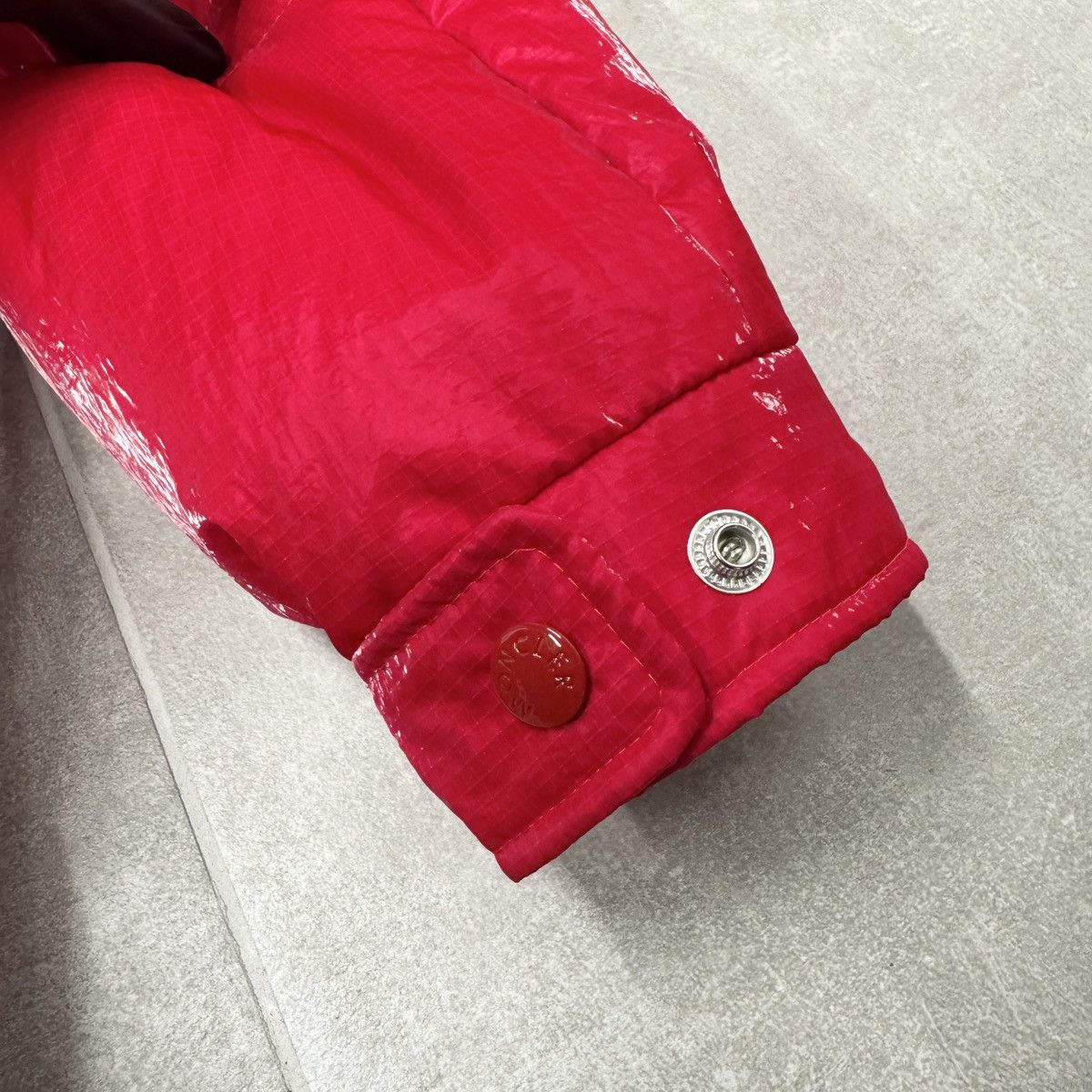 Moncler Moncler Verdon Giubbotto Shell Hooded Jacket Red RRP £1730 Size US M / EU 48-50 / 2 - 8 Thumbnail