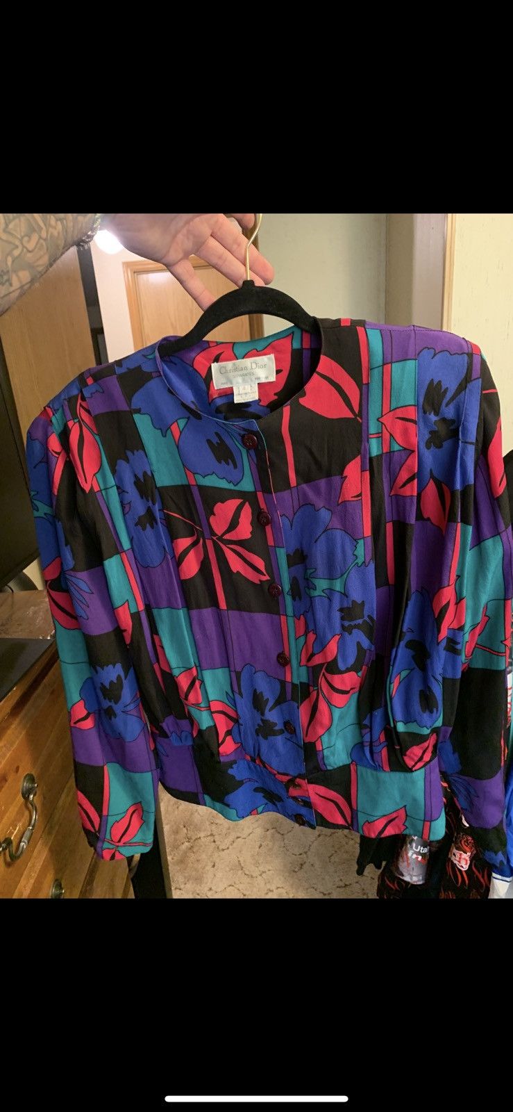 Christian Dior Monsieur 80’s Christian Dior Petites Vintage Top & Pants Size XS / US 0-2 / IT 36-38 - 2 Thumbnail