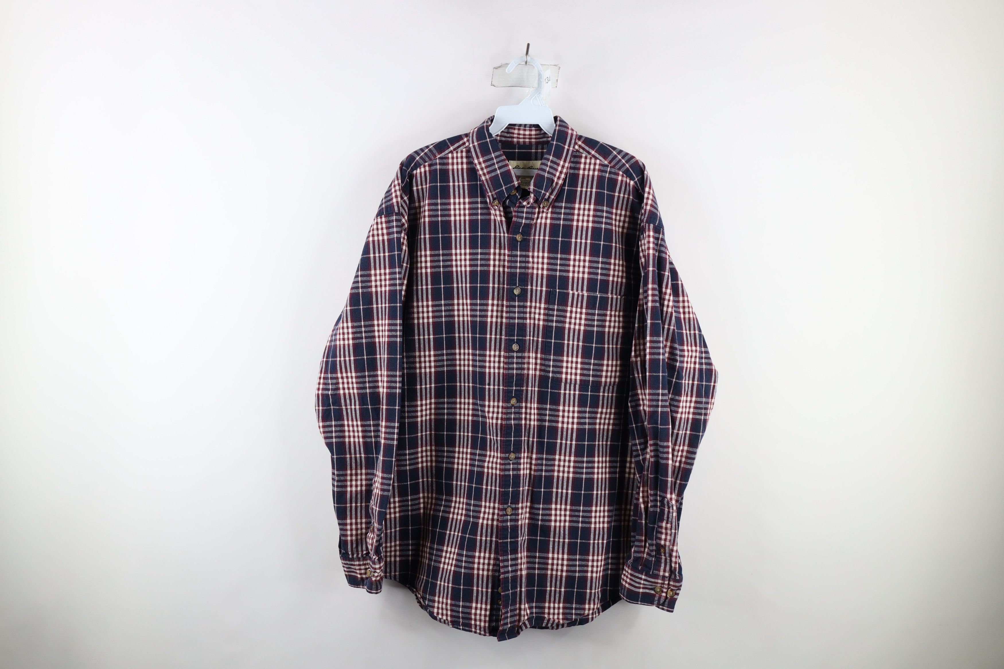 Vintage Vintage 90s Eddie Bauer Heavyweight Collared Button Shirt | Grailed