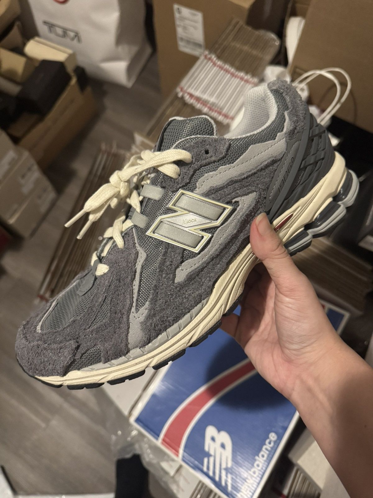 CNCPTS × New Balance New Balance X Concepts 1906 Grey Suede Sneakers Size US 10.5 / EU 43-44 - 8 Thumbnail