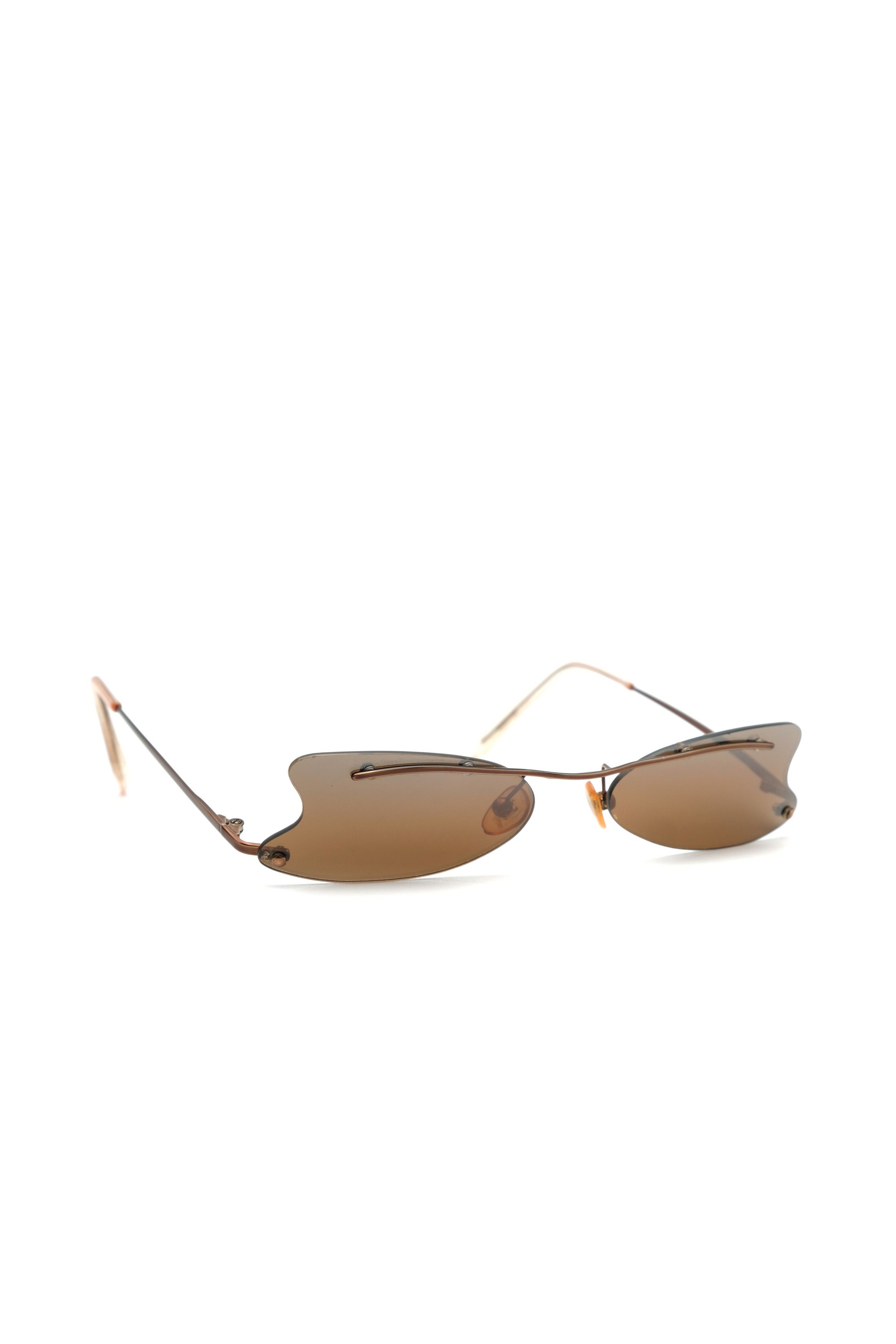 image of Kenzo Tom Ford Era Gucci Ss1999 Sunglasses in Bronze Brown, Women's