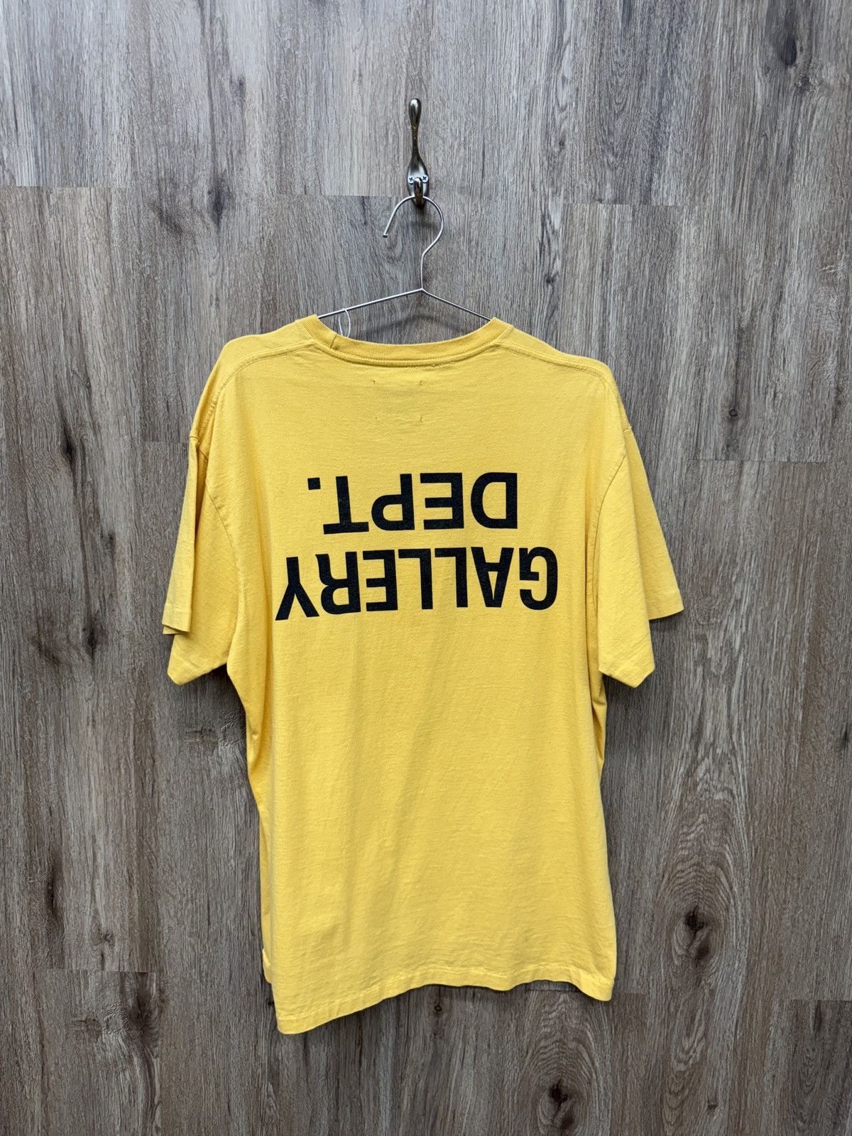 Gallery Dept. Gallery Dept Yellow Short Sleeve Size US L / EU 52-54 / 3 - 9 Thumbnail