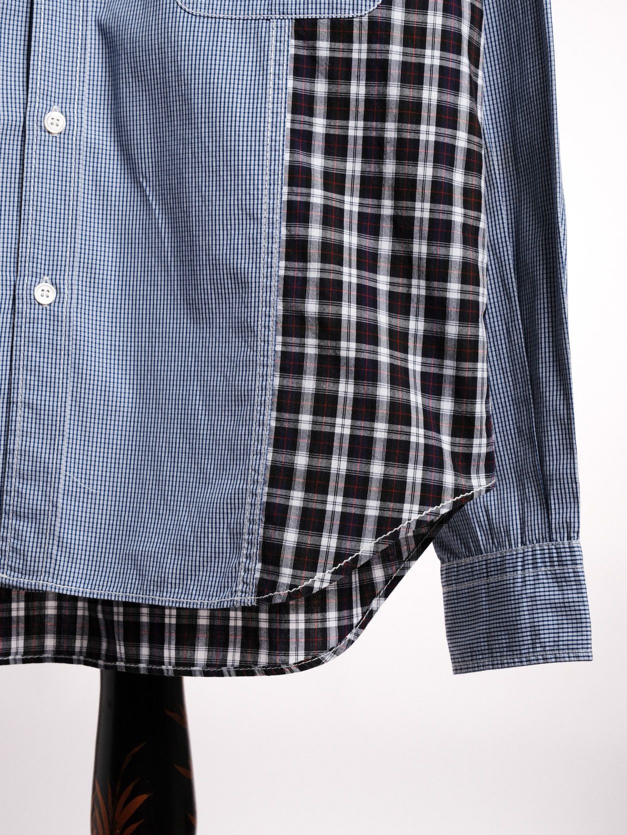 Comme des Garcons Homme Comme des Garcons Homme Patchwork Shirt Size US M / EU 48-50 / 2 - 3 Thumbnail