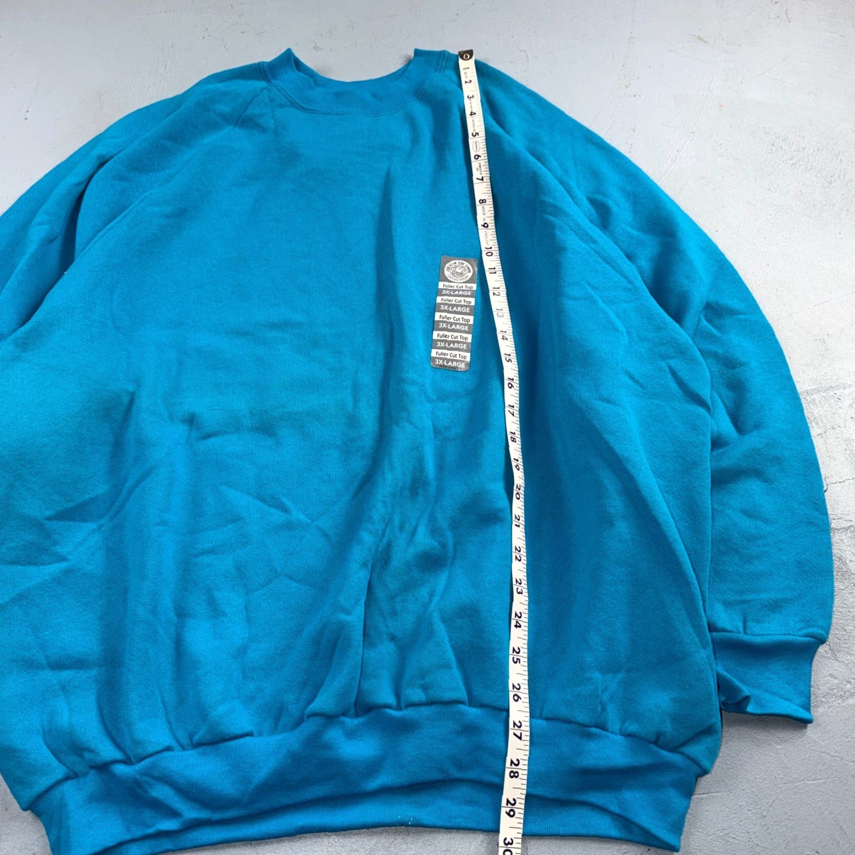 Fruit Of The Loom VTG Fruit of the Loom Sweatshirt Mens 3XL Blue Travel USA America Graphic Print Crew Neck Long Sleeve Pullover Fleece Cotton Vintage Size US XXL / EU 58 / 5 - 3 Thumbnail